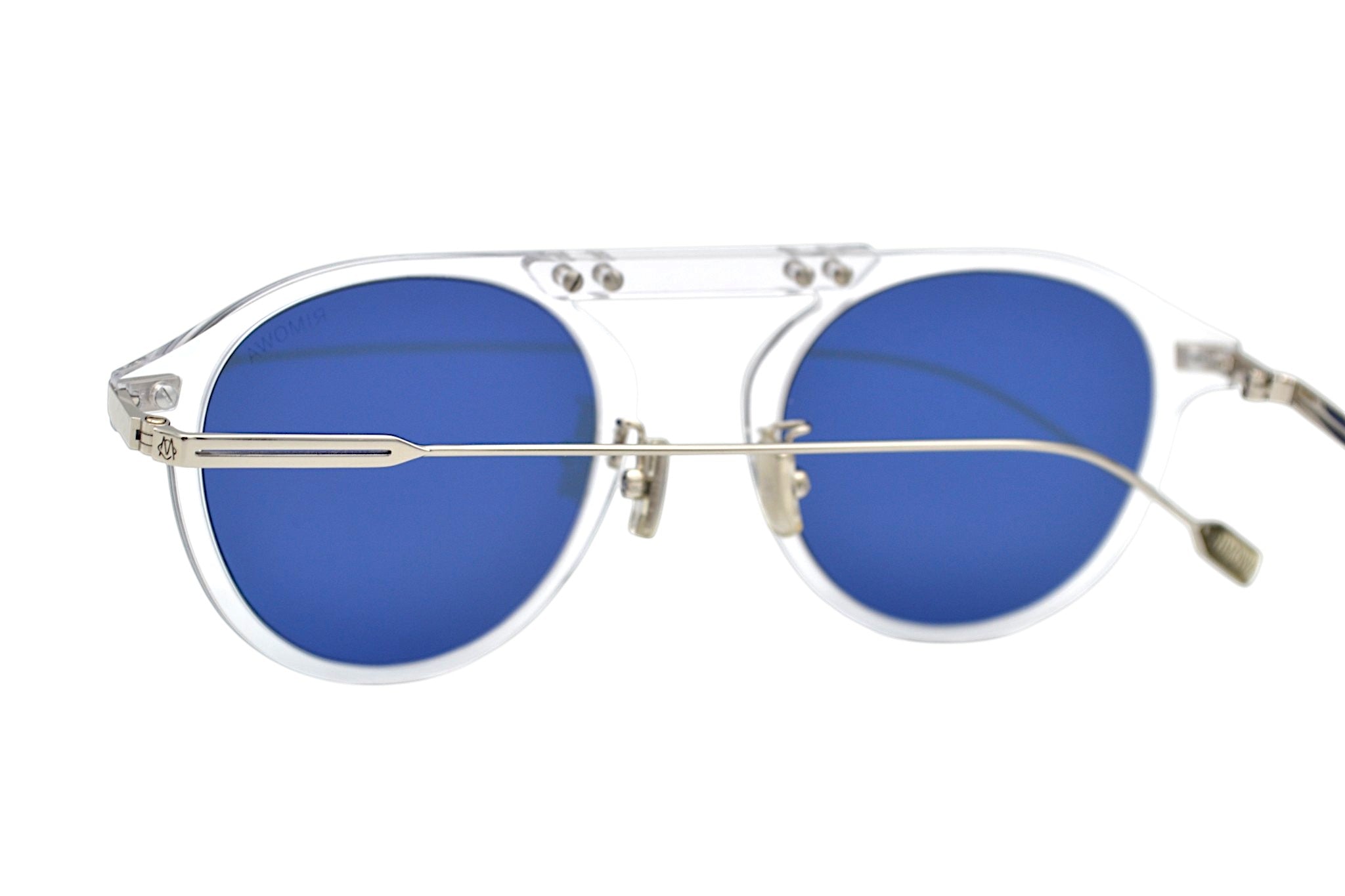 Gafas de sol RIMOWA RW40005U - Diseño redondo de metacrilato transparente, para hombre