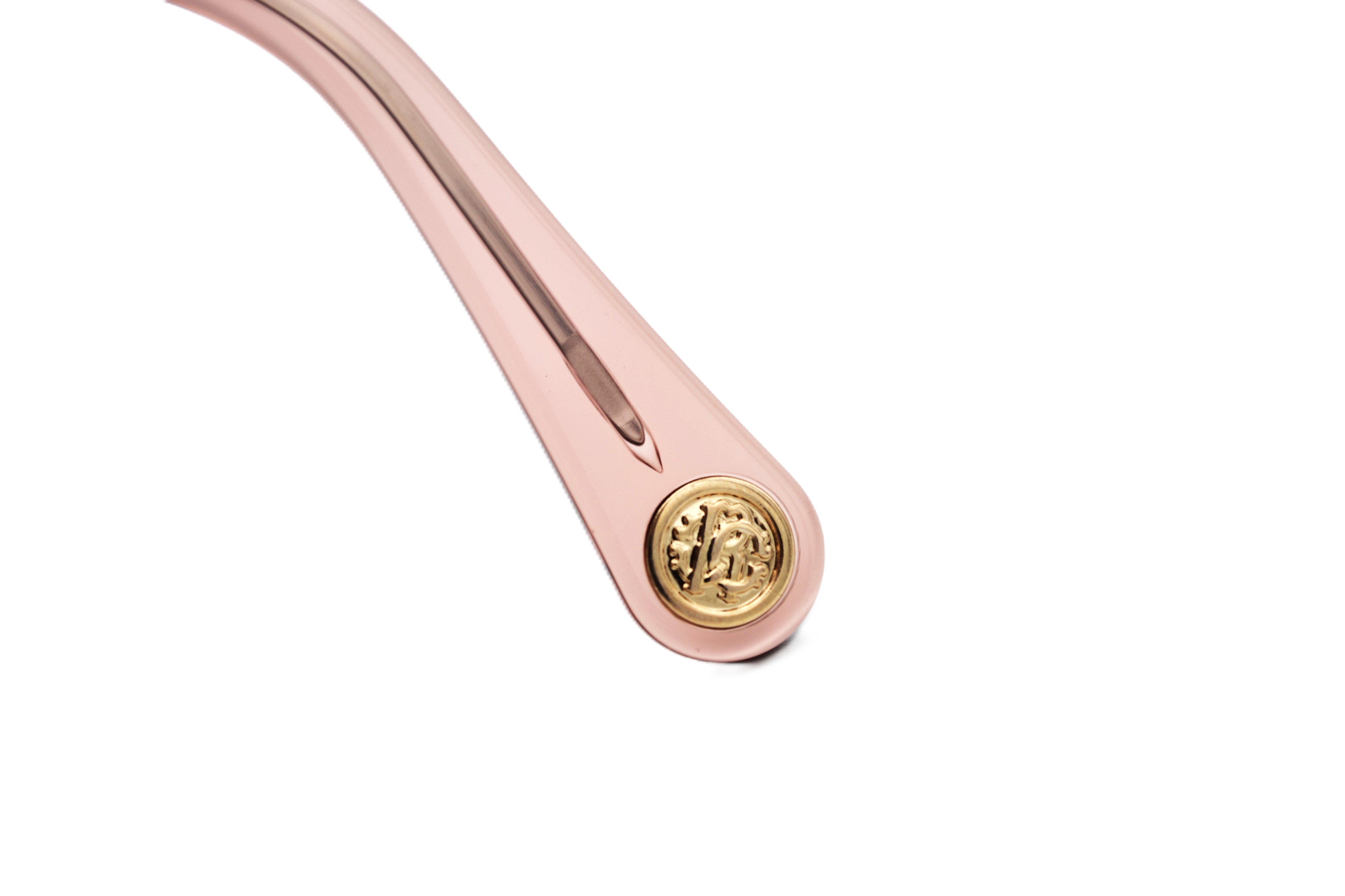 Gafas de sol Roberto Cavalli RC1133S 33G - Diseño de aviador de metal plateado para mujer