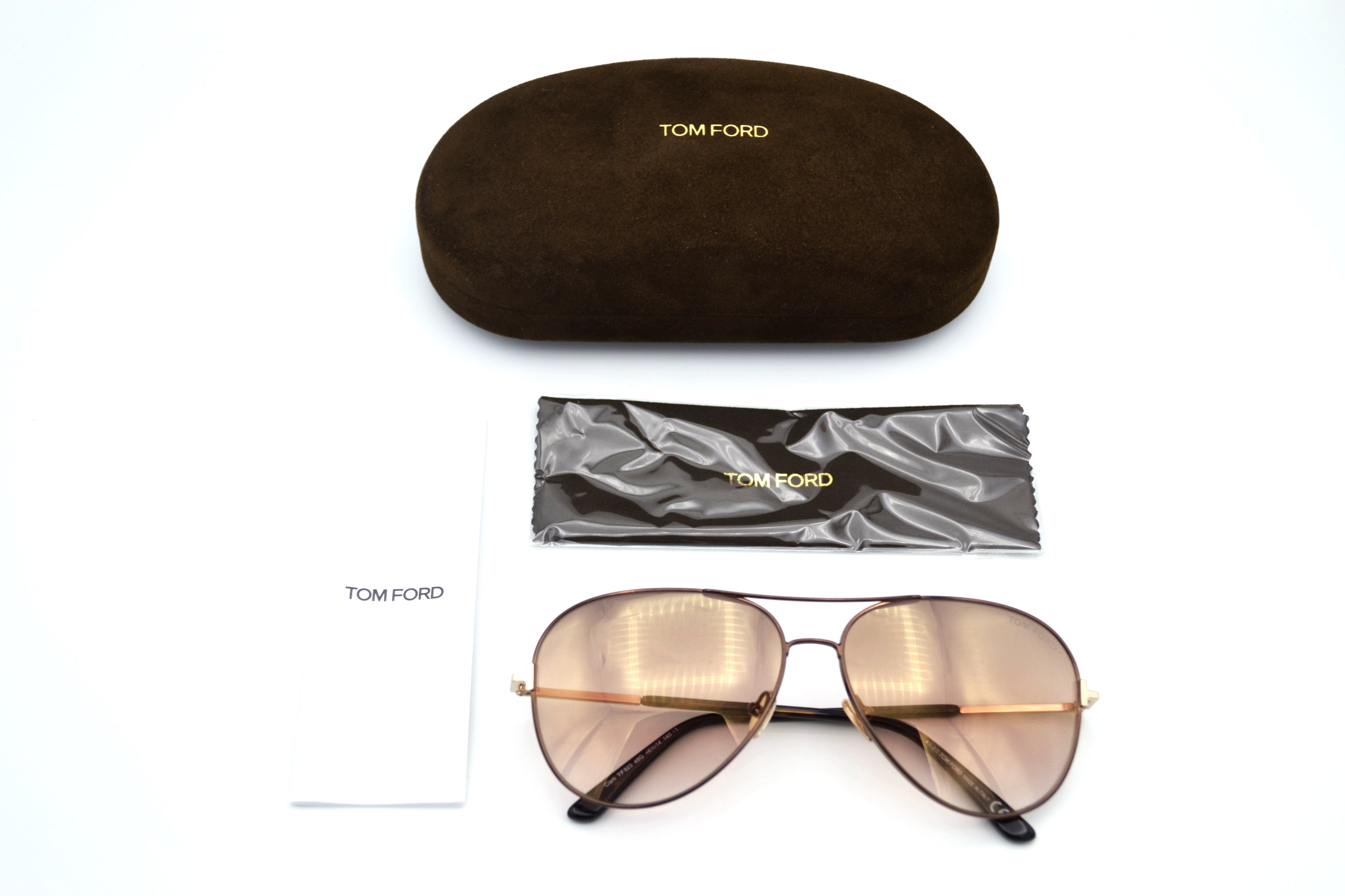 Gafas de sol Tom Ford FT823 48G Clark - Diseño de aviador unisex