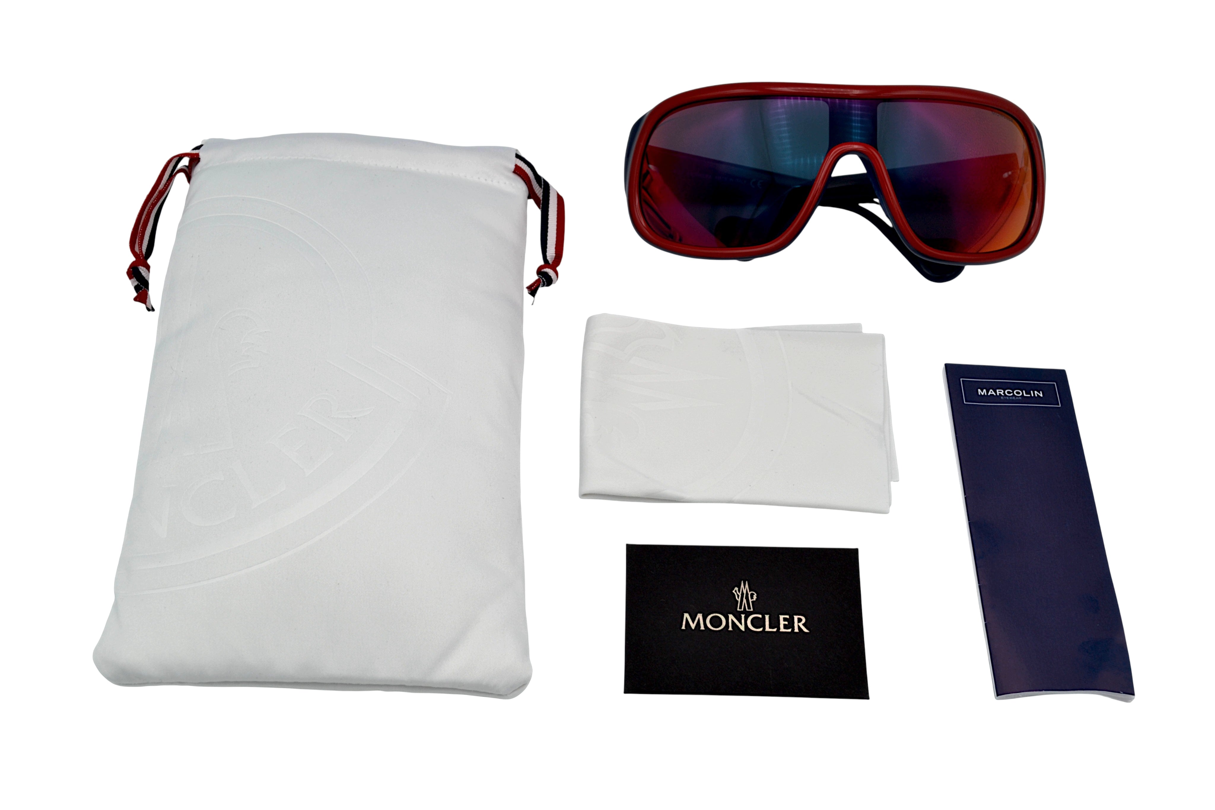 Moncler ML0048 68C Sunglasses - Unisex Sports Sunglasses