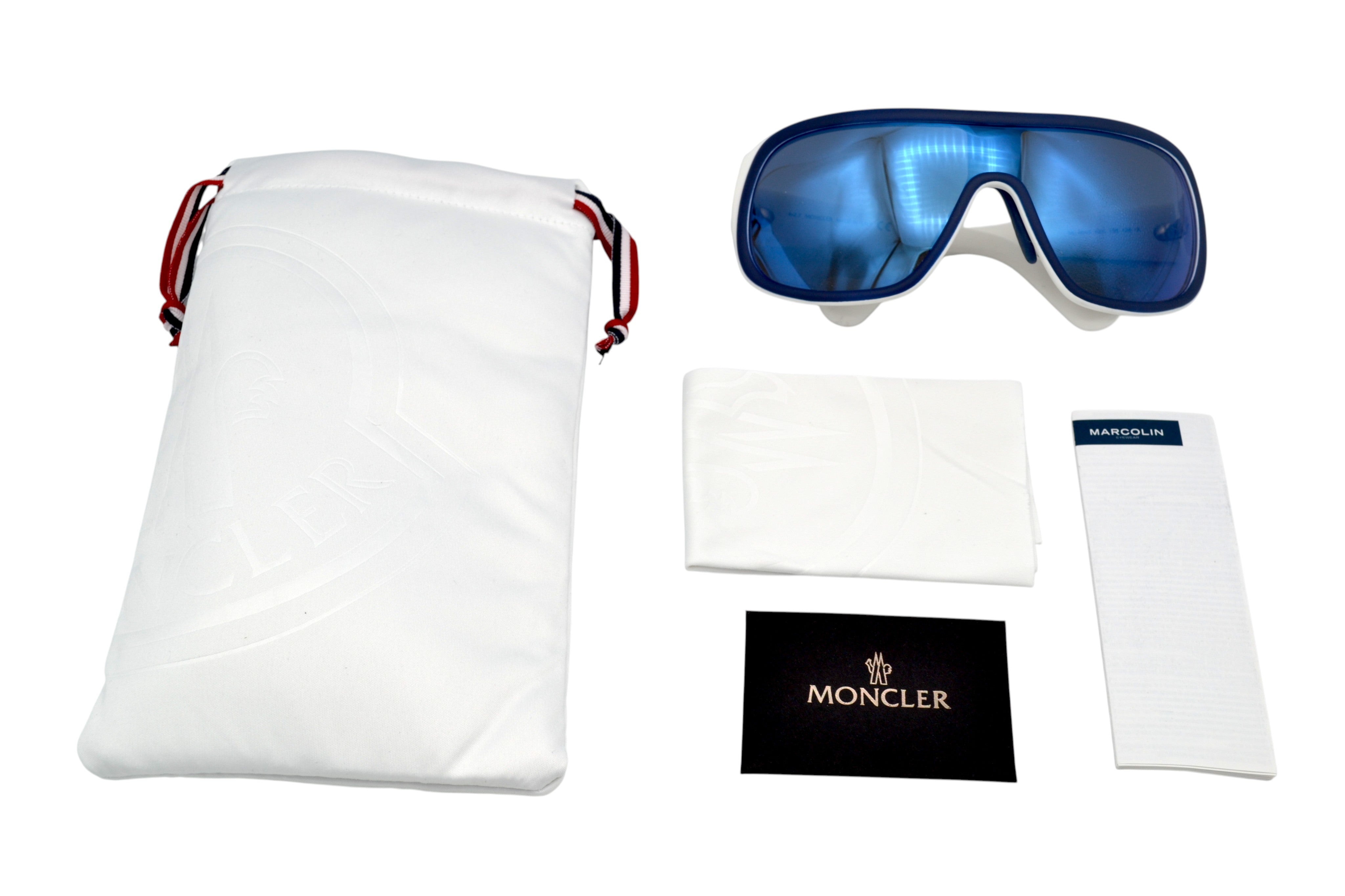 Moncler ML0048 92X Sunglasses - Unisex Sports Sunglasses