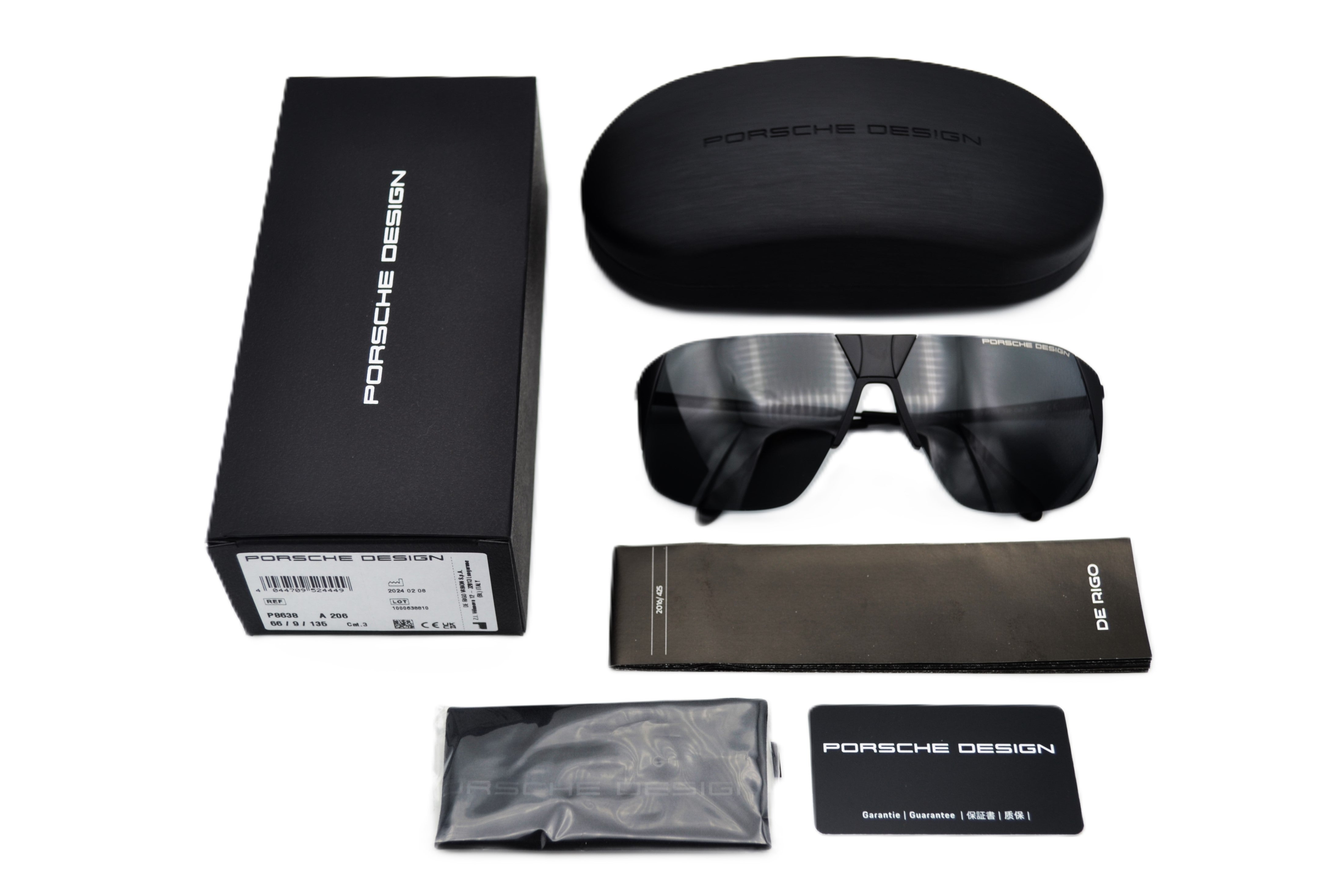 Gafas de sol Porsche Design P8638A - Edición especial fabricada por De Rigo, para hombre