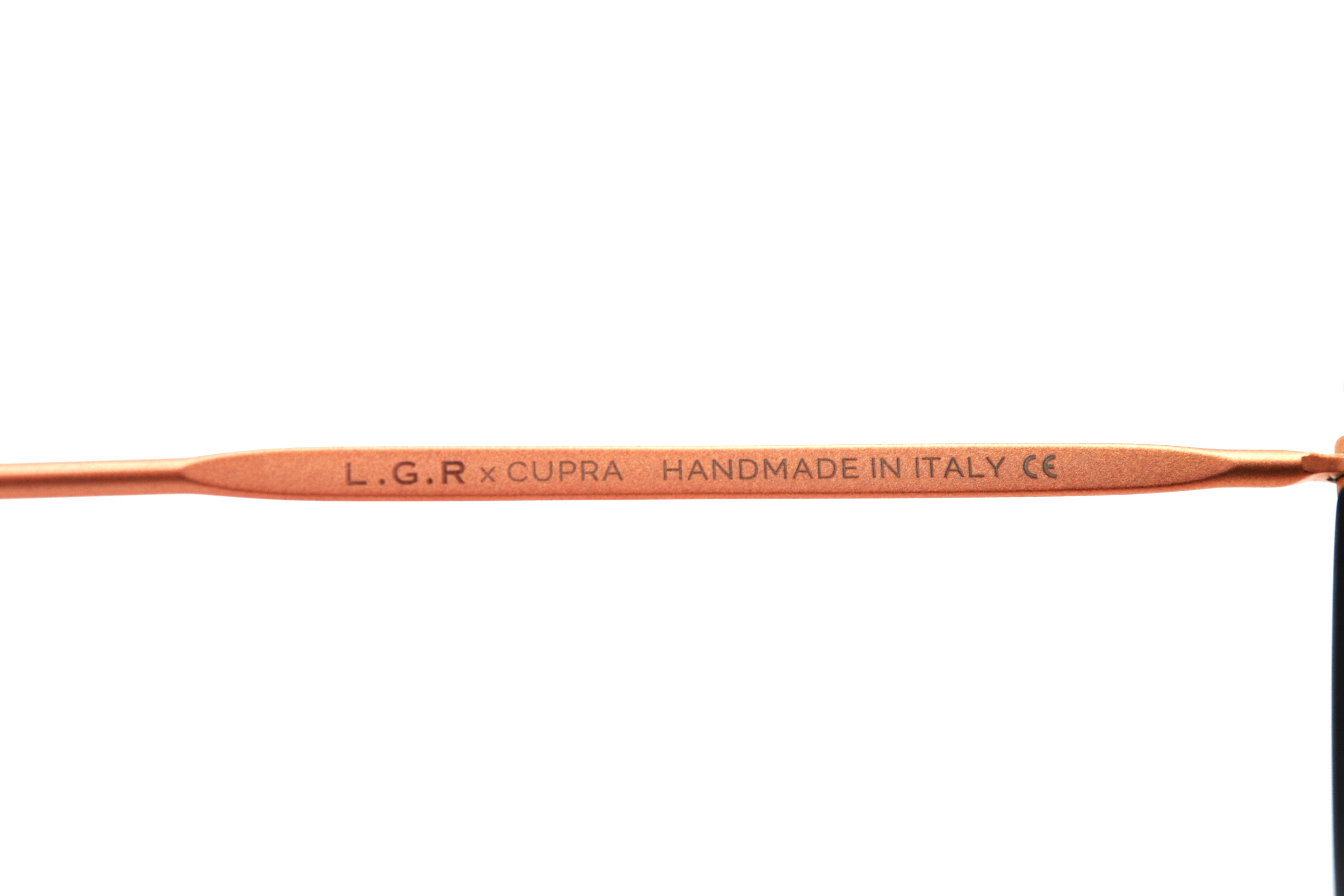 Gafas de sol L.G.R. x CUPRA Diseño de metal y nailon - fabricado a mano en Italia Unisex