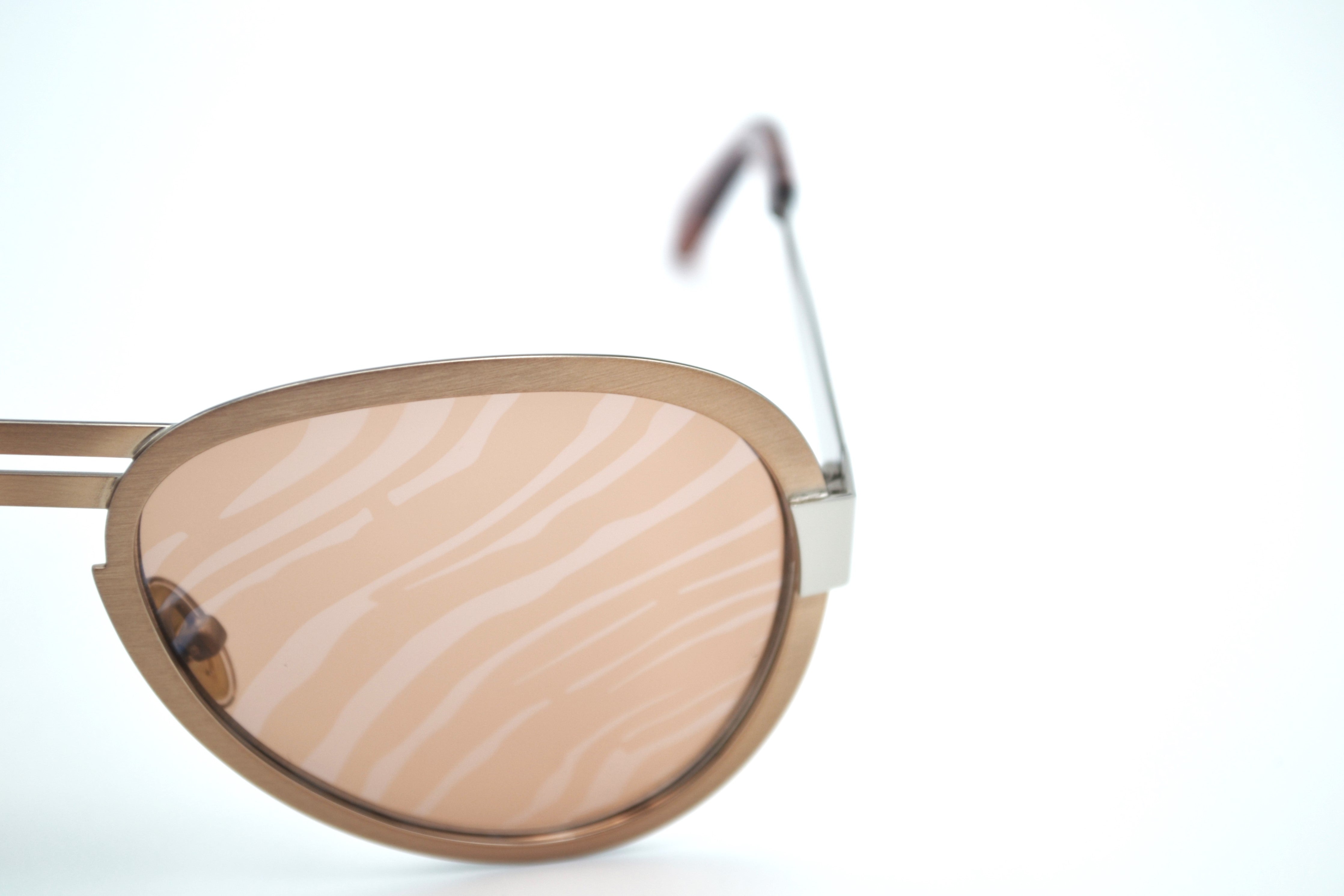 Gafas de sol Roberto Cavalli RC1133S 33G - Diseño de aviador de metal plateado para mujer