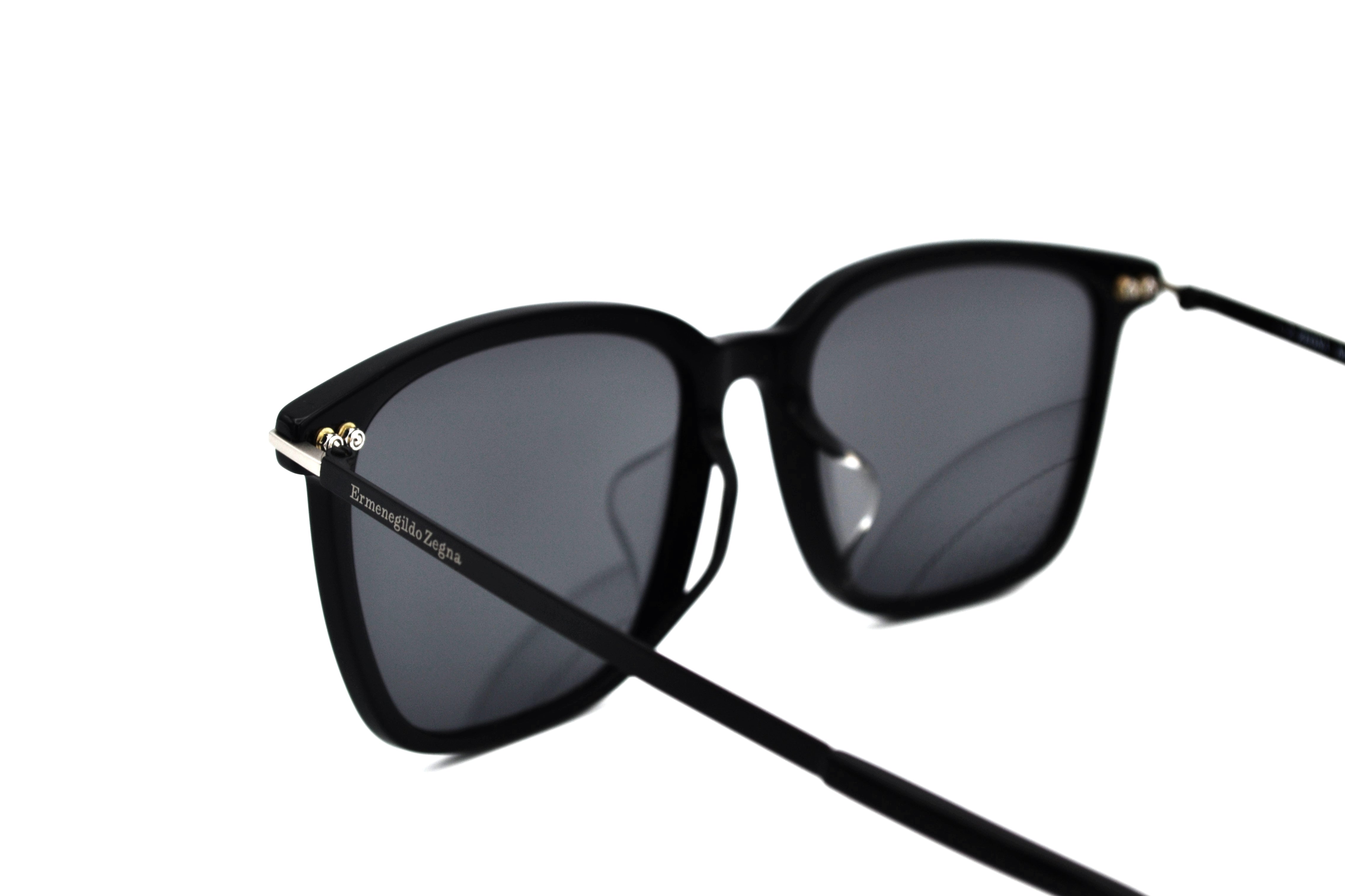 Gafas de sol Ermenegildo Zegna EZ0206 01A - Diseño de acetato y metal para hombre