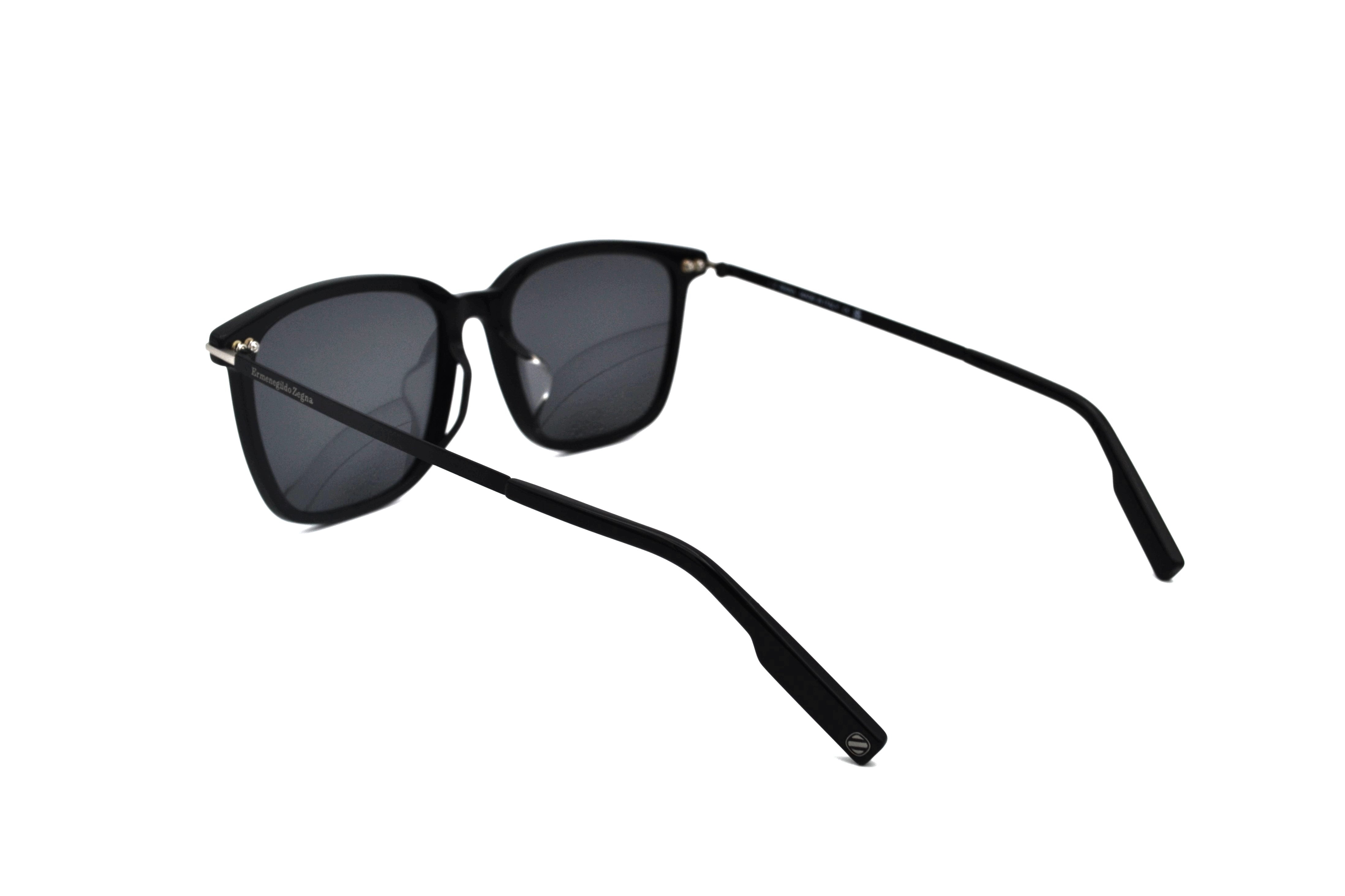 Gafas de sol Ermenegildo Zegna EZ0206 01A - Diseño de acetato y metal para hombre