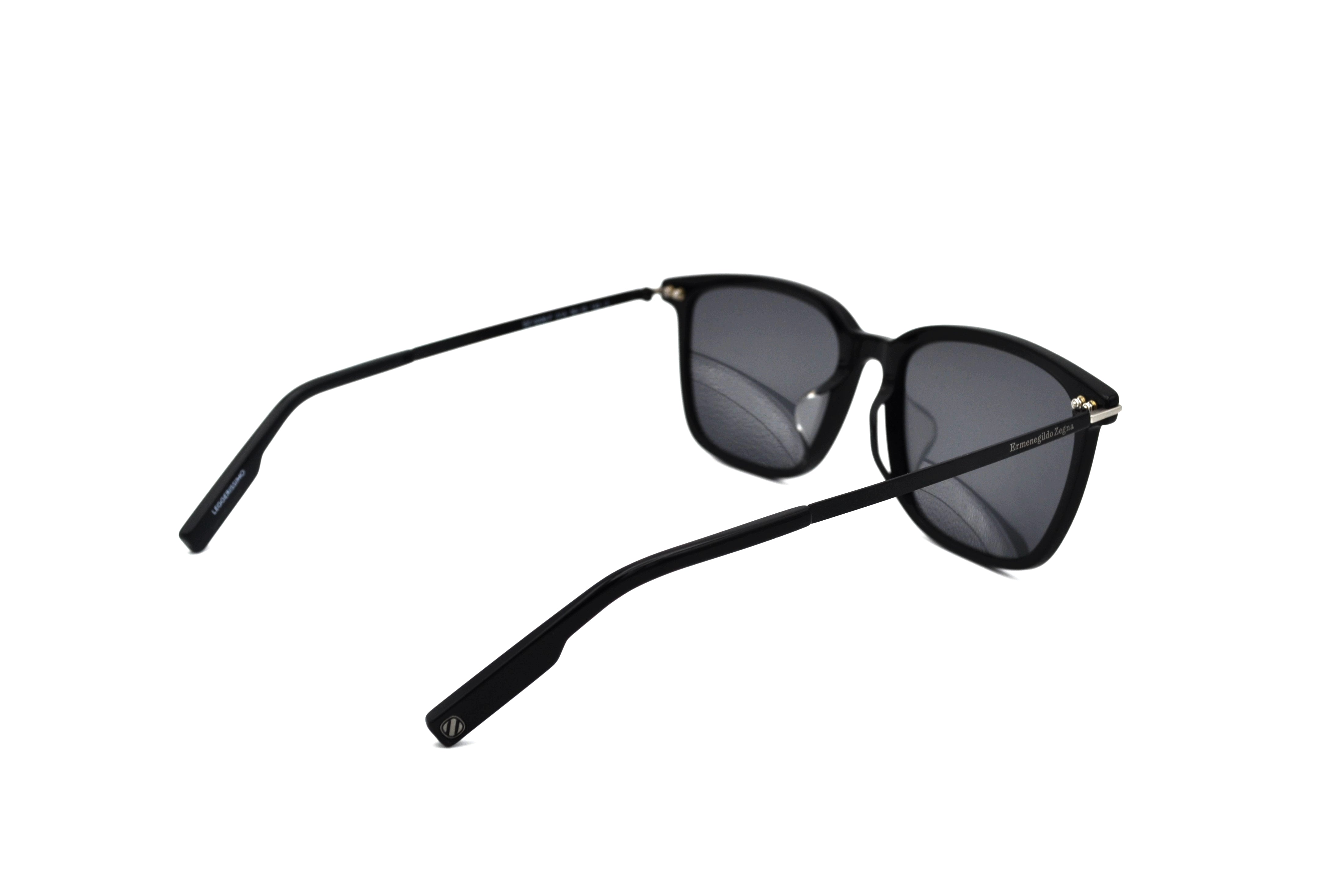 Gafas de sol Ermenegildo Zegna EZ0206 01A - Diseño de acetato y metal para hombre