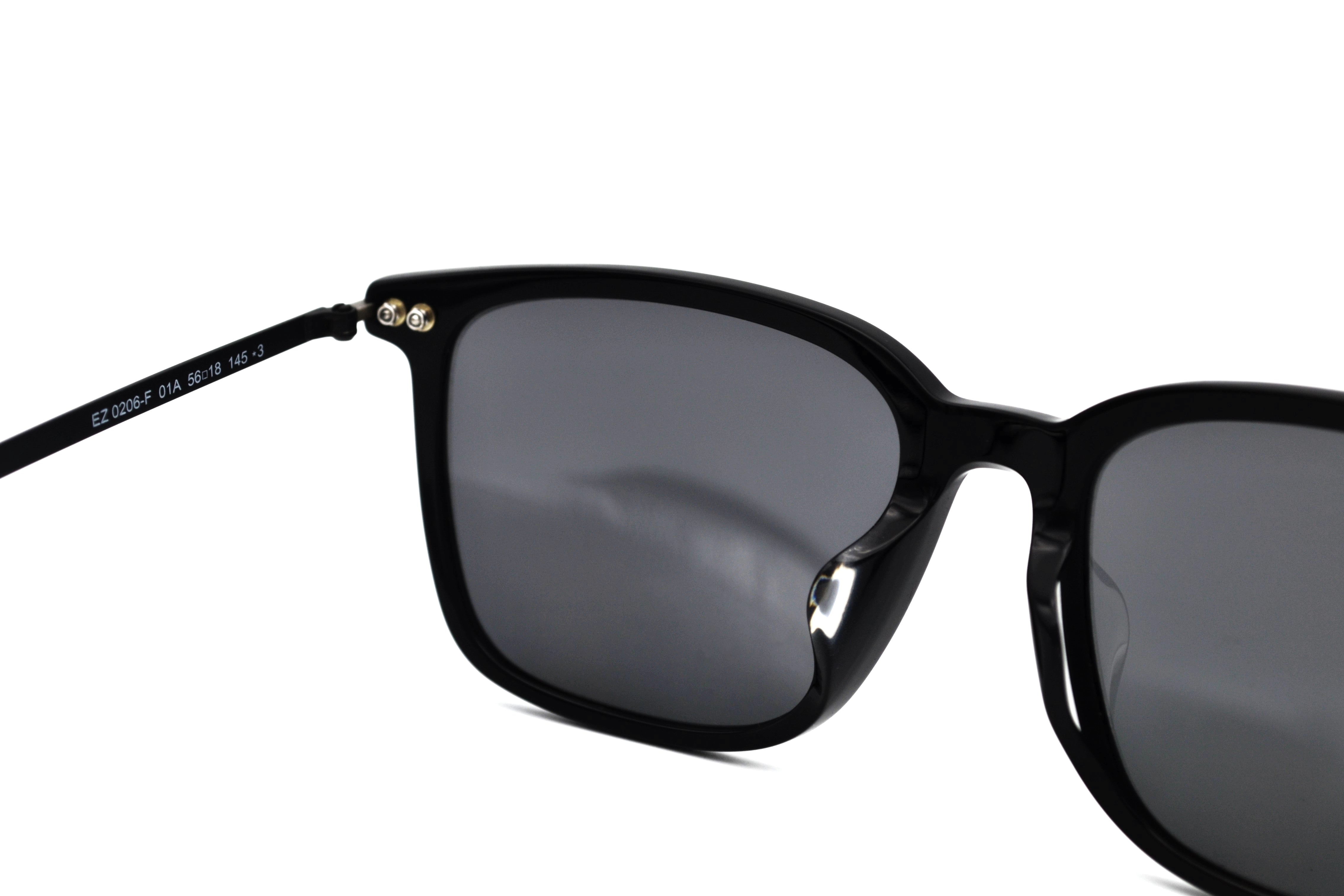 Gafas de sol Ermenegildo Zegna EZ0206 01A - Diseño de acetato y metal para hombre