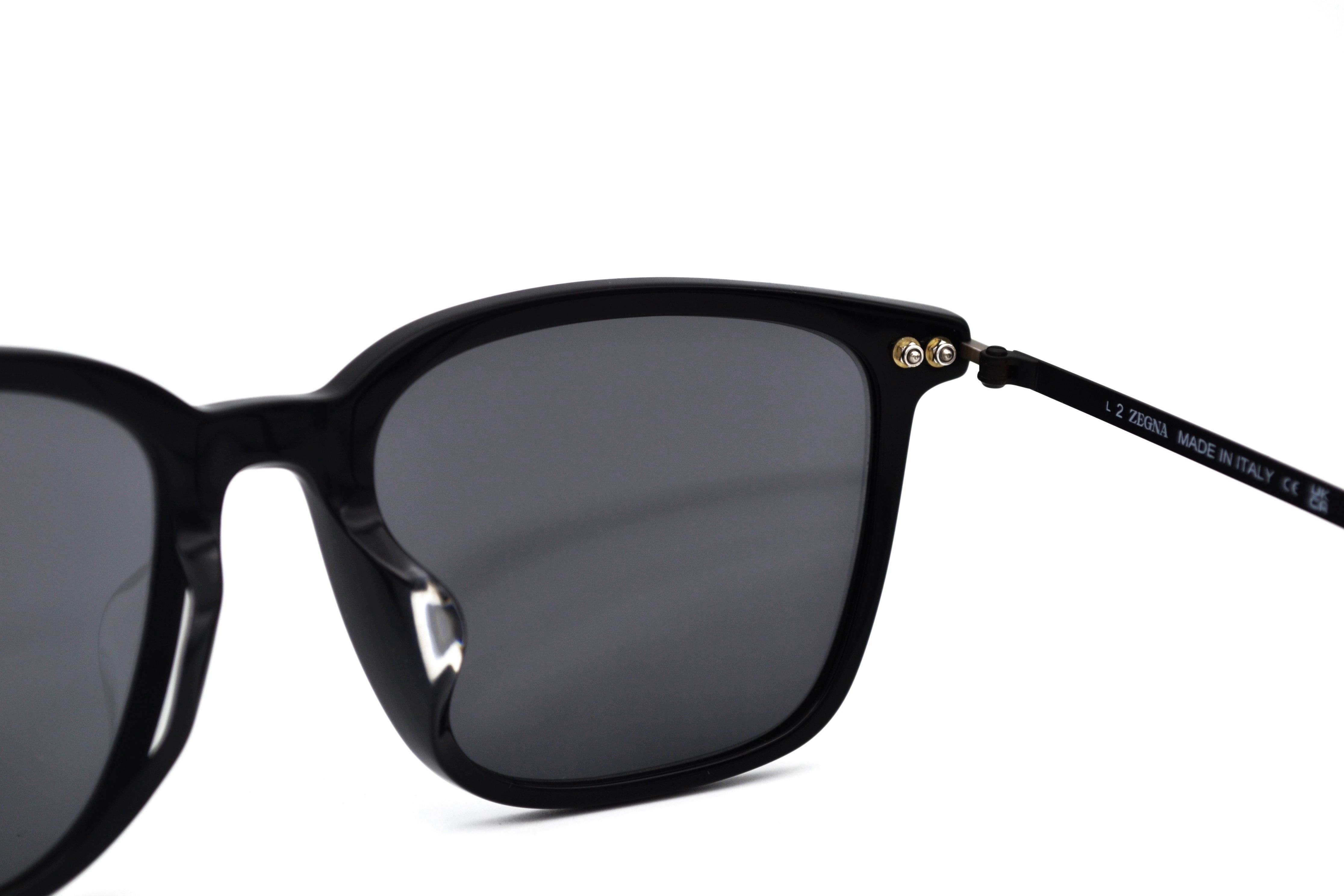 Gafas de sol Ermenegildo Zegna EZ0206 01A - Diseño de acetato y metal para hombre