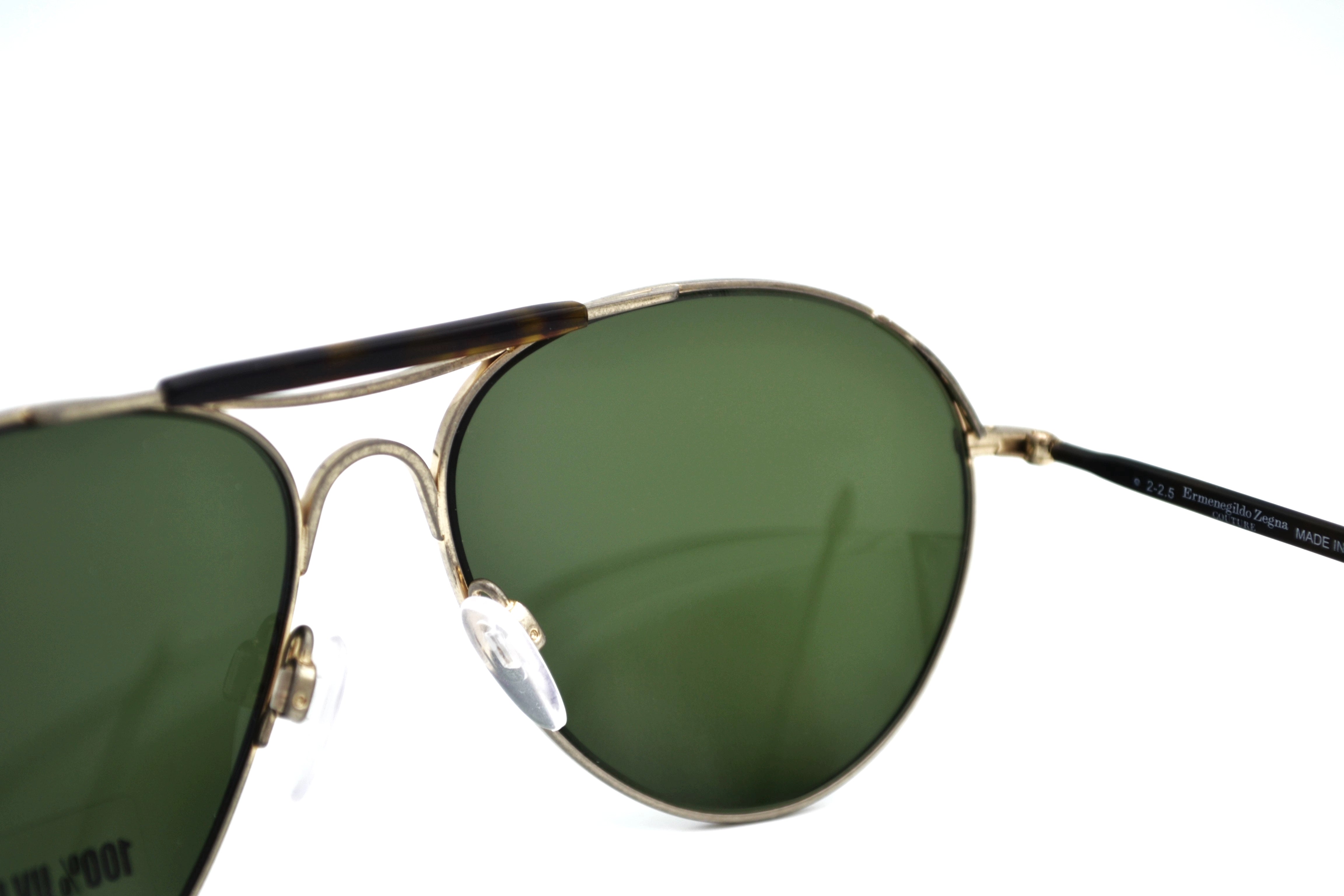 Gafas de sol Ermenegildo Zegna - COUTURE XXX - ZC0021 32N - Diseño de aviador para hombre