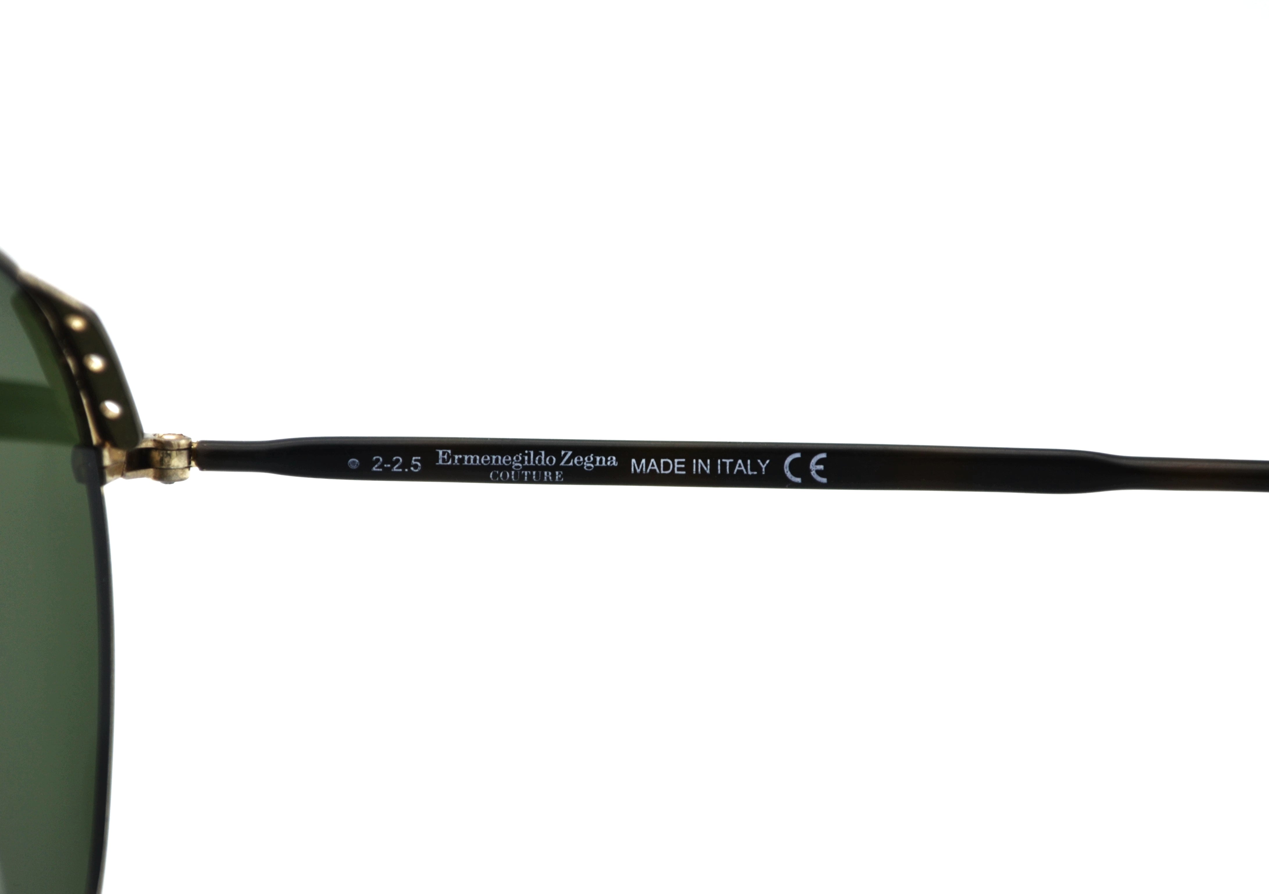 Gafas de sol Ermenegildo Zegna - COUTURE XXX - ZC0021 32N - Diseño de aviador para hombre