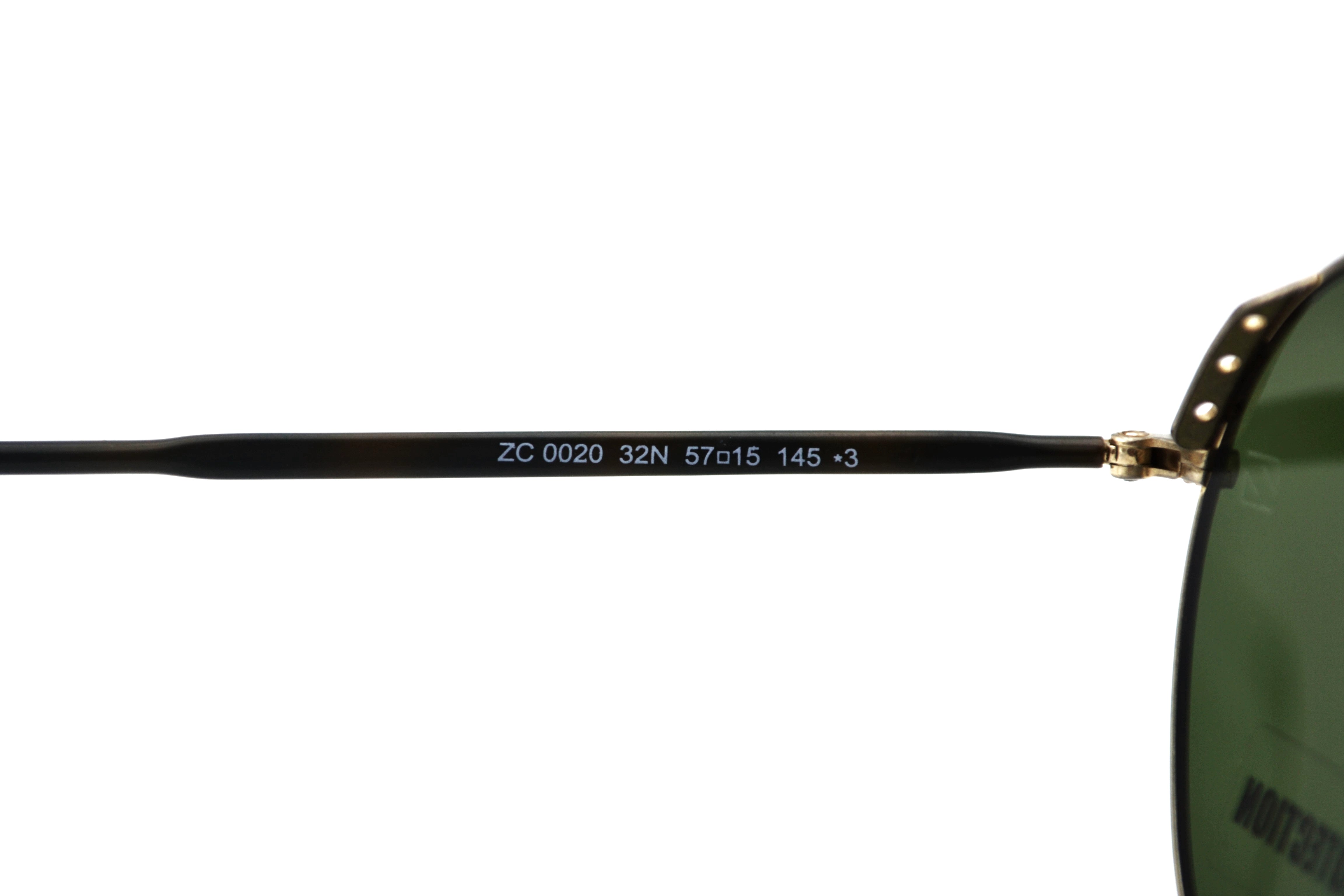 Gafas de sol Ermenegildo Zegna - COUTURE XXX - ZC0021 32N - Diseño de aviador para hombre