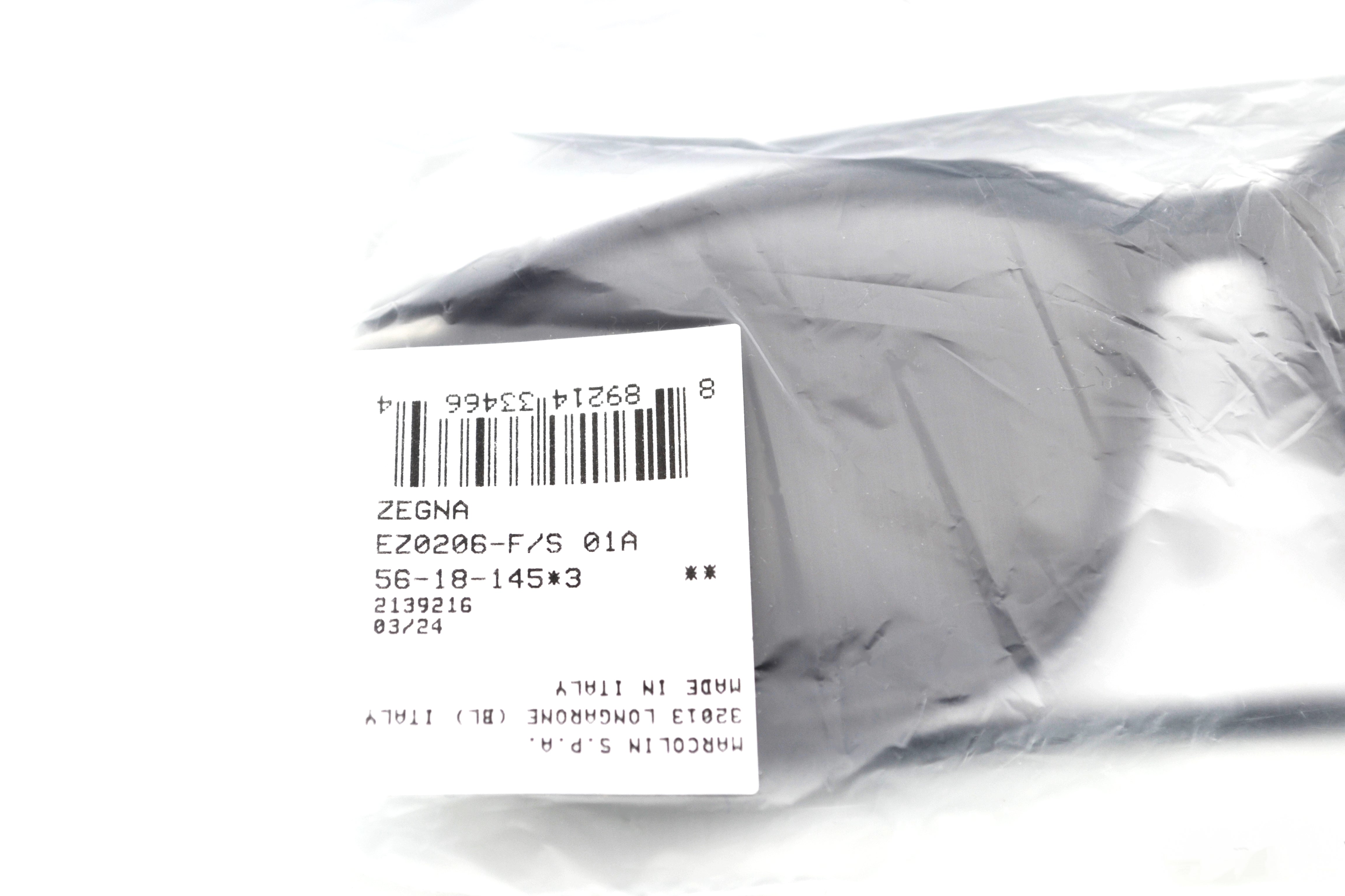 Gafas de sol Ermenegildo Zegna EZ0206 01A - Diseño de acetato y metal para hombre