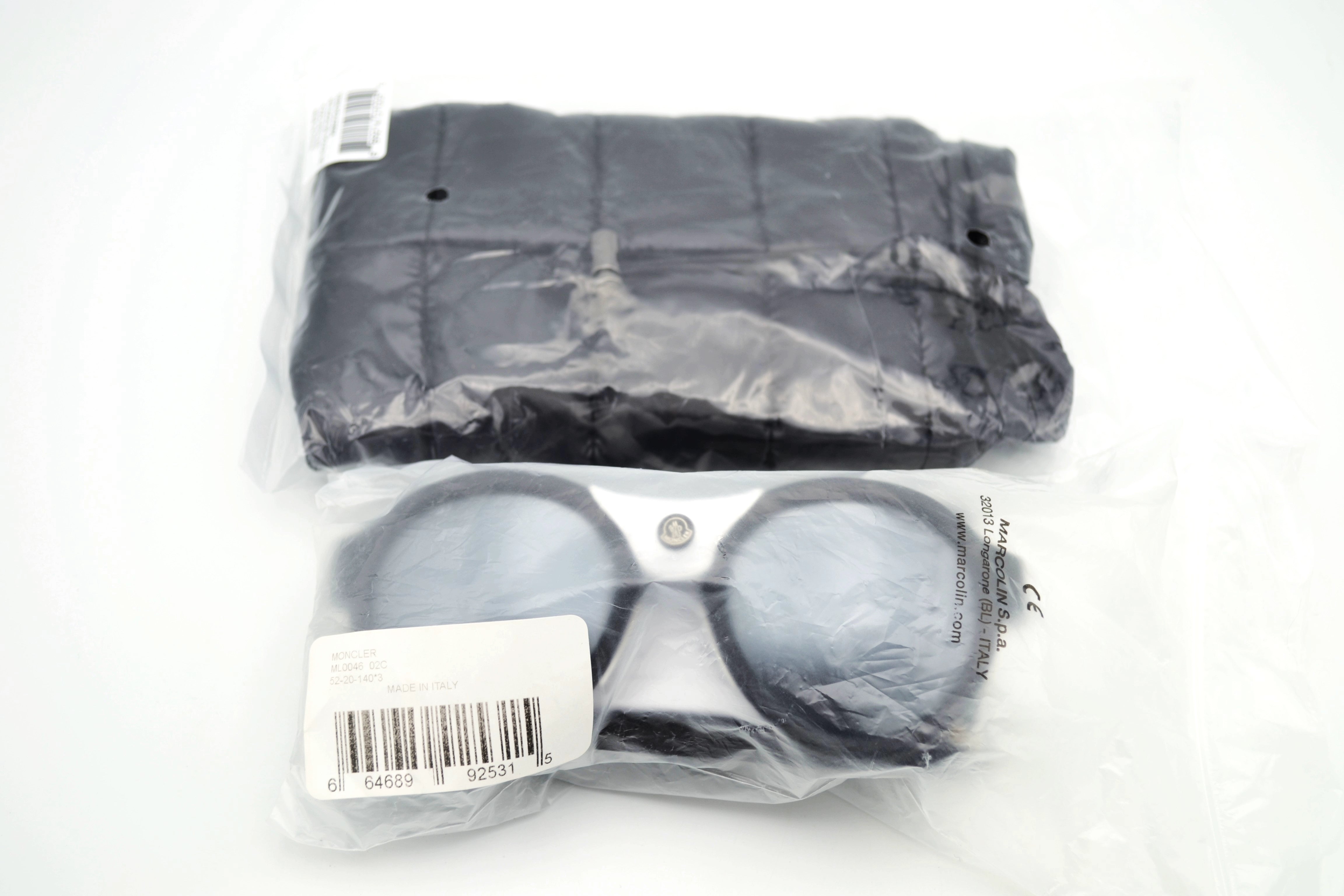 Moncler ML0046 02C Sunglasses - Leather Protection
