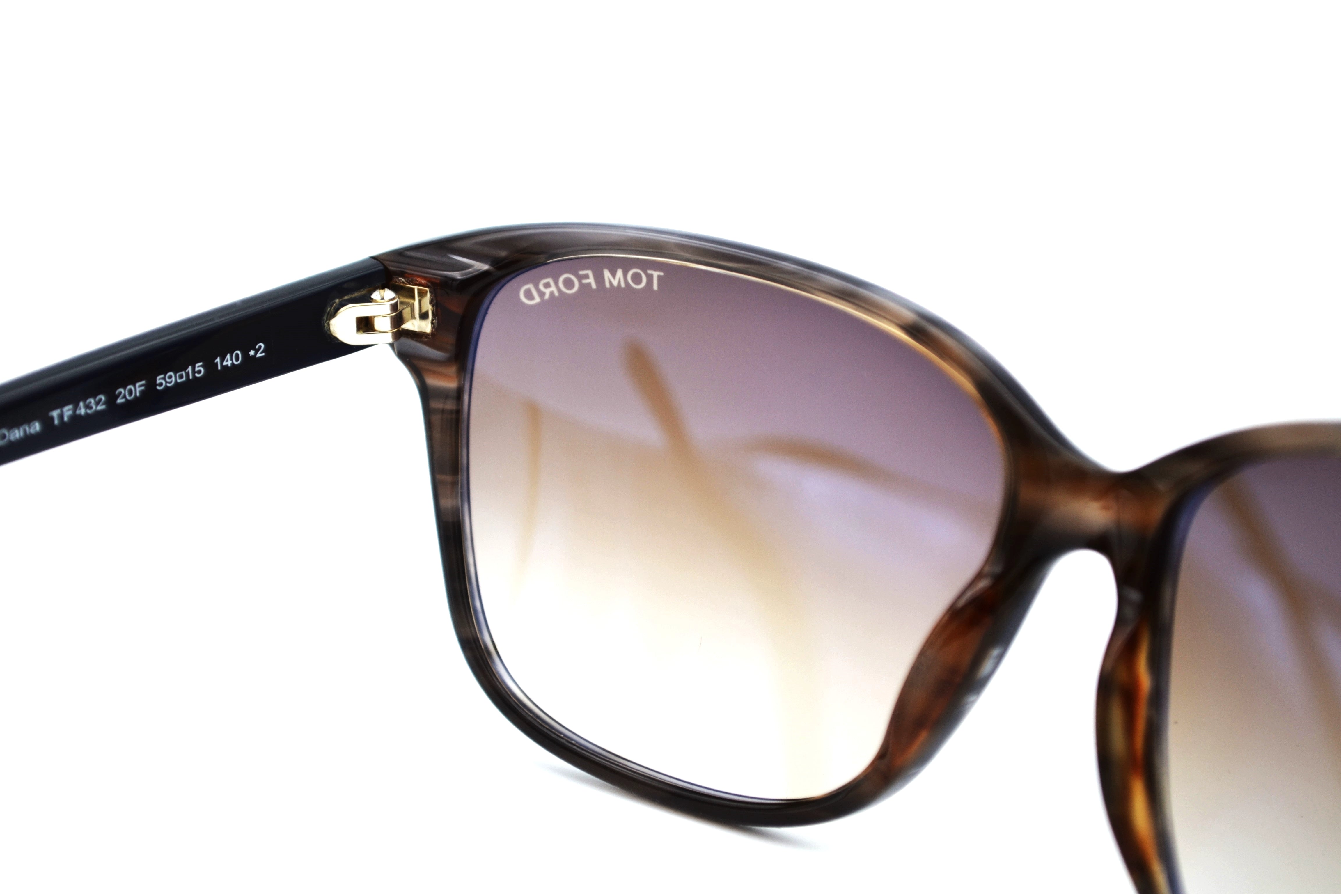 Gafas de sol Tom Ford FT0432 20F DANA - Diseño de acetato para mujer