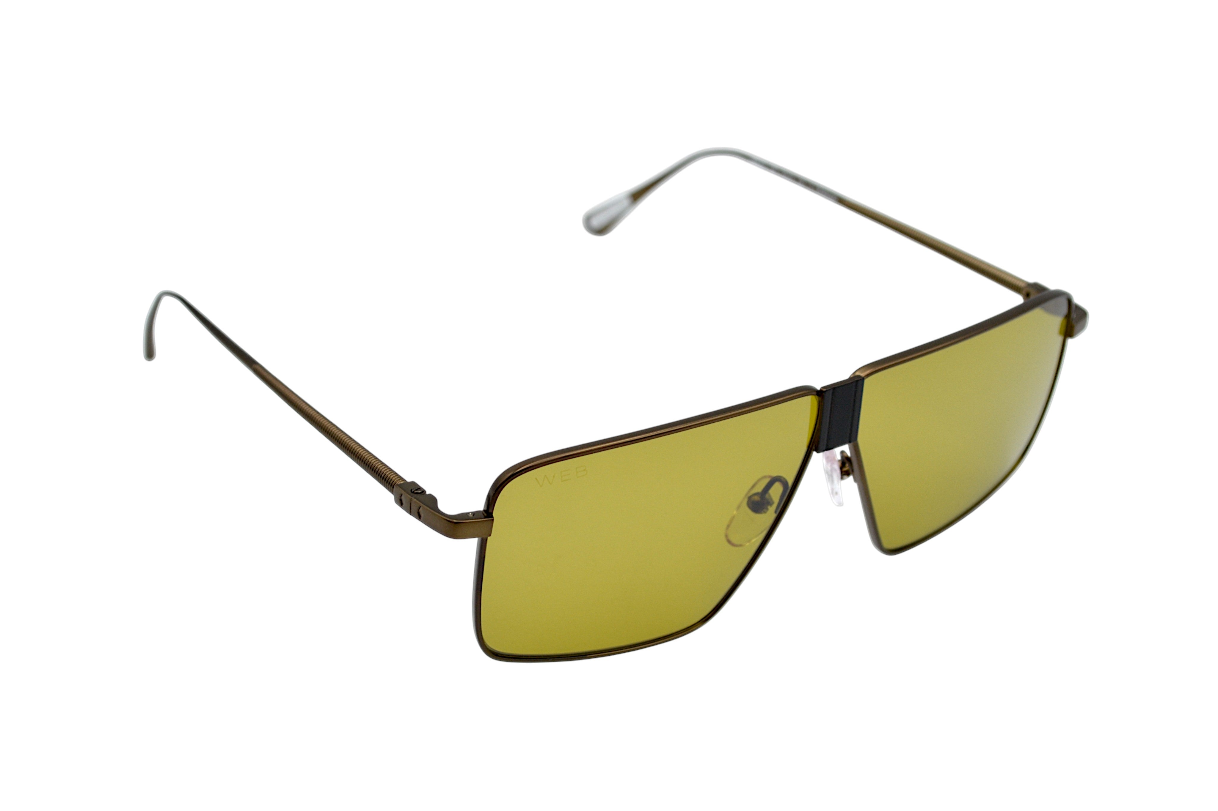 Gafas de sol Web Eyewear TITANIUM WE342 37N - Modelo rectangular diseño de titanio para hombre