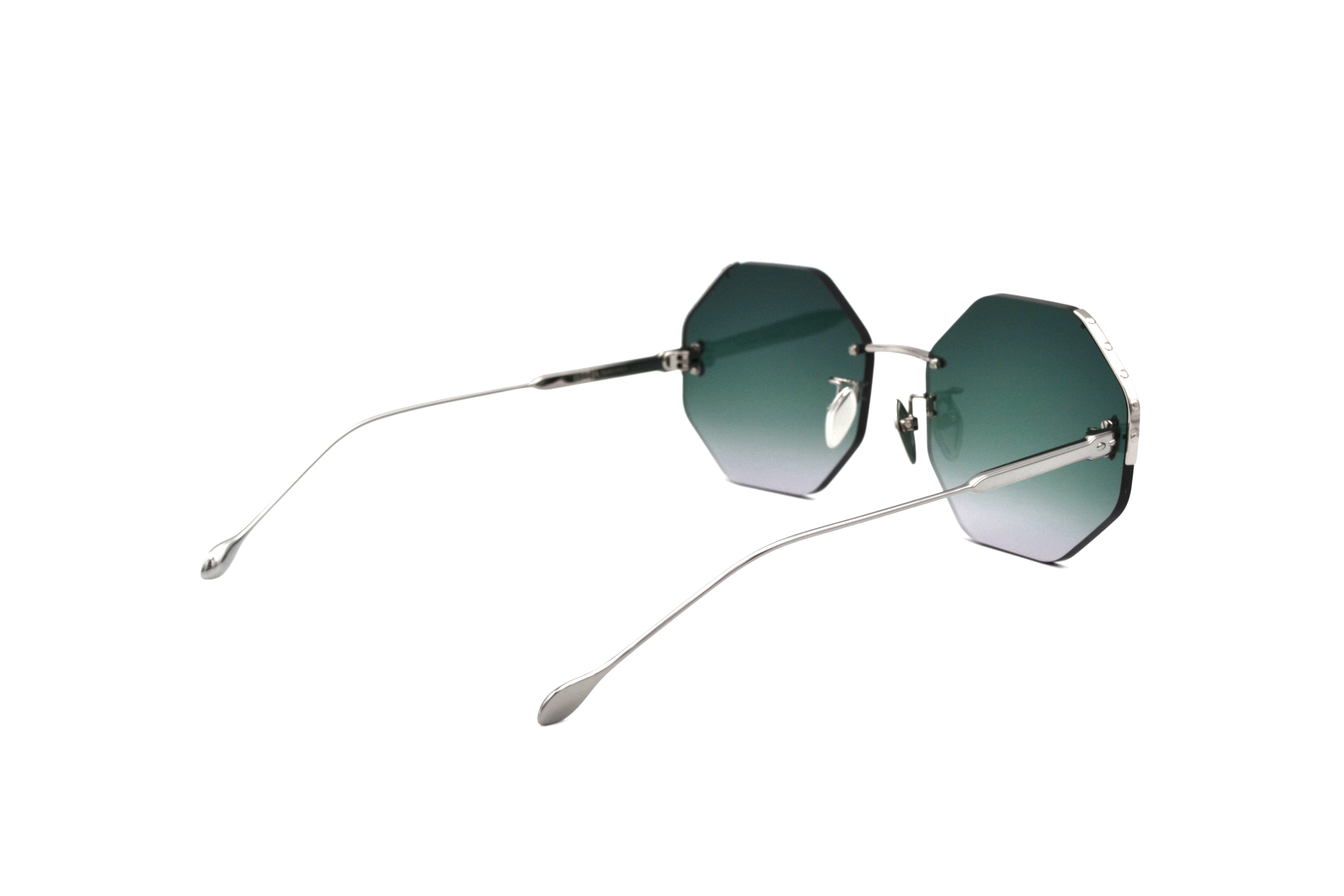 Isabel Marant Women's Silver Octagonal Sunglasses