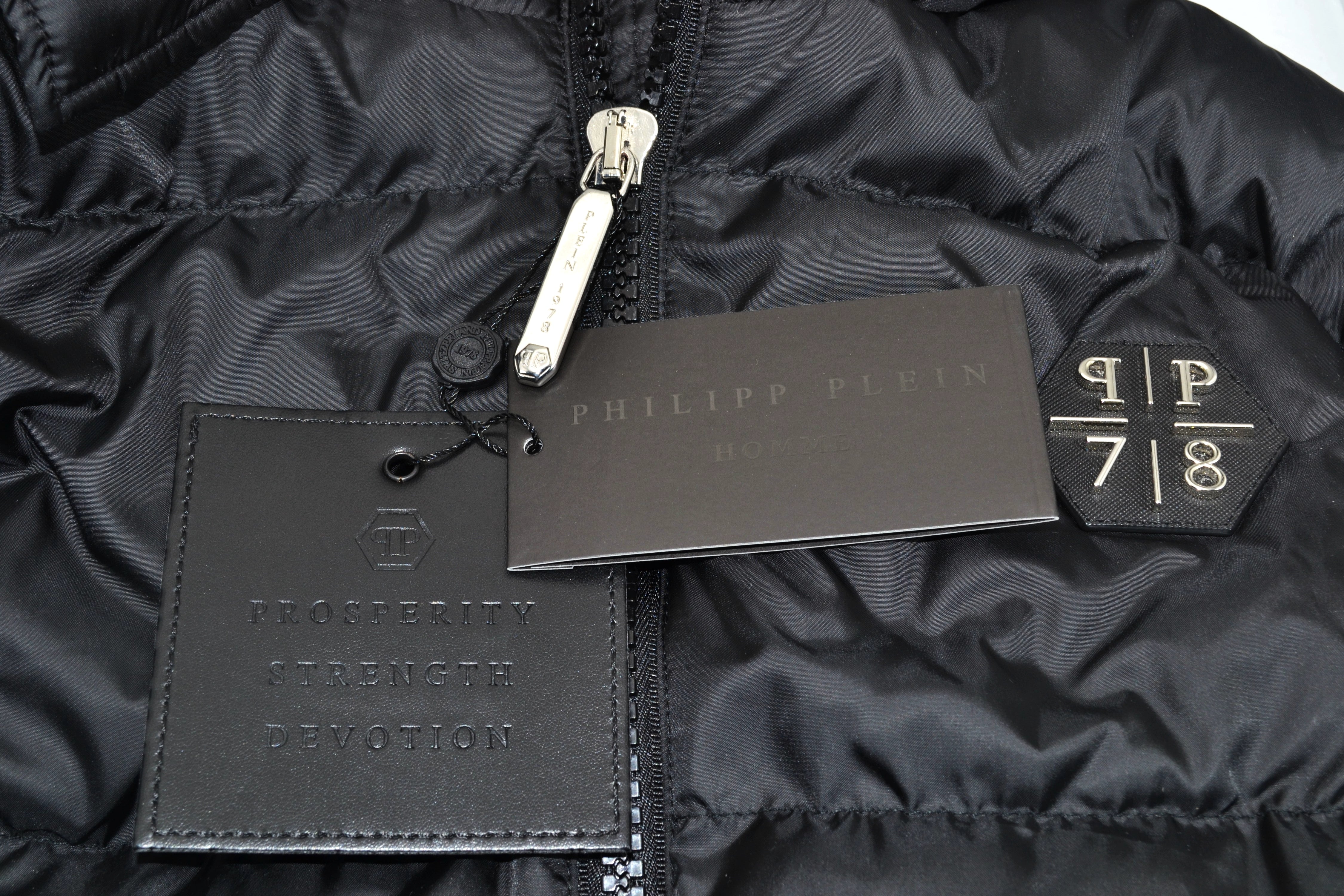 Philipp Plein Chaqueta acolchada de plumas para hombre