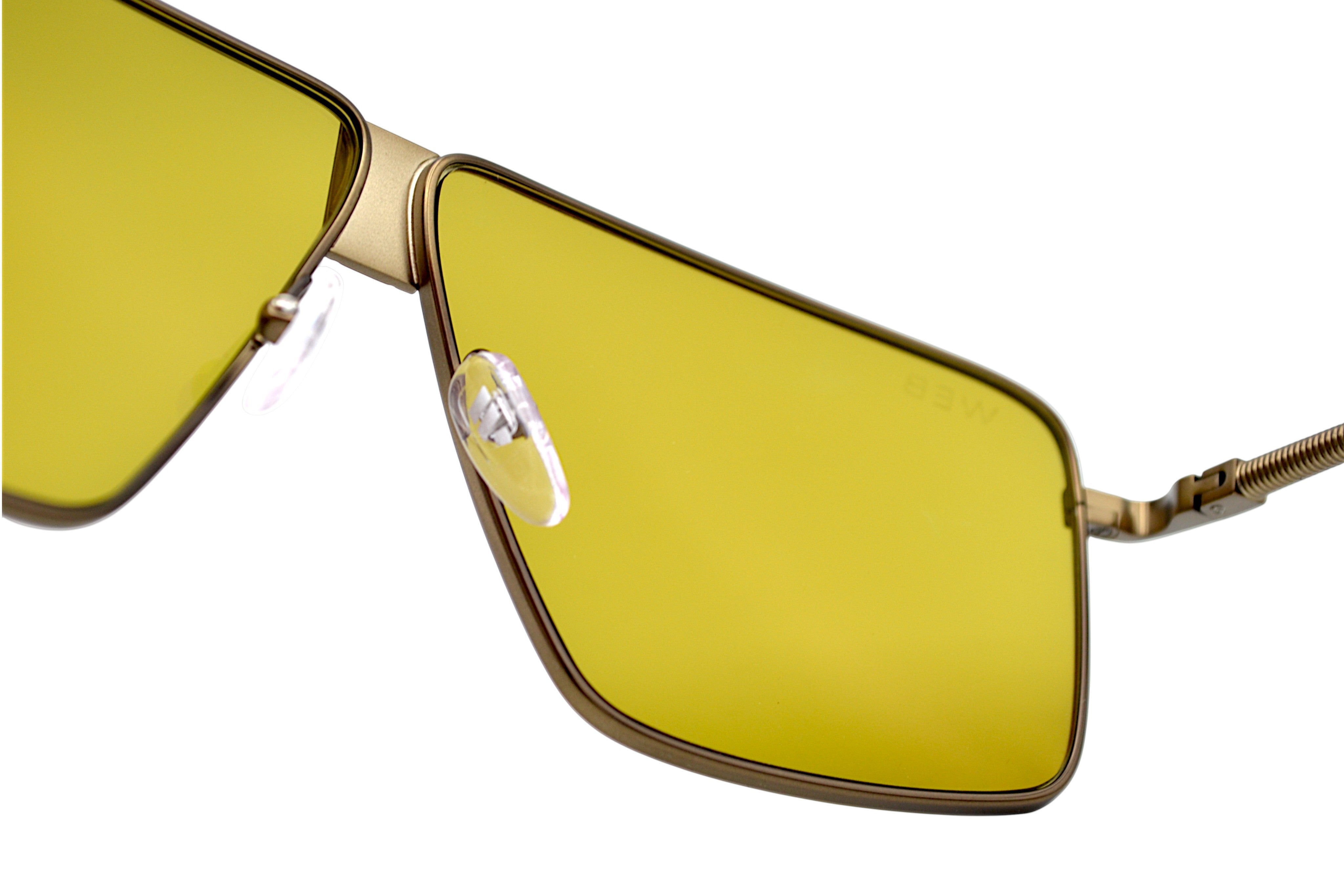 Gafas de sol Web Eyewear TITANIUM WE342 37N - Modelo rectangular diseño de titanio para hombre