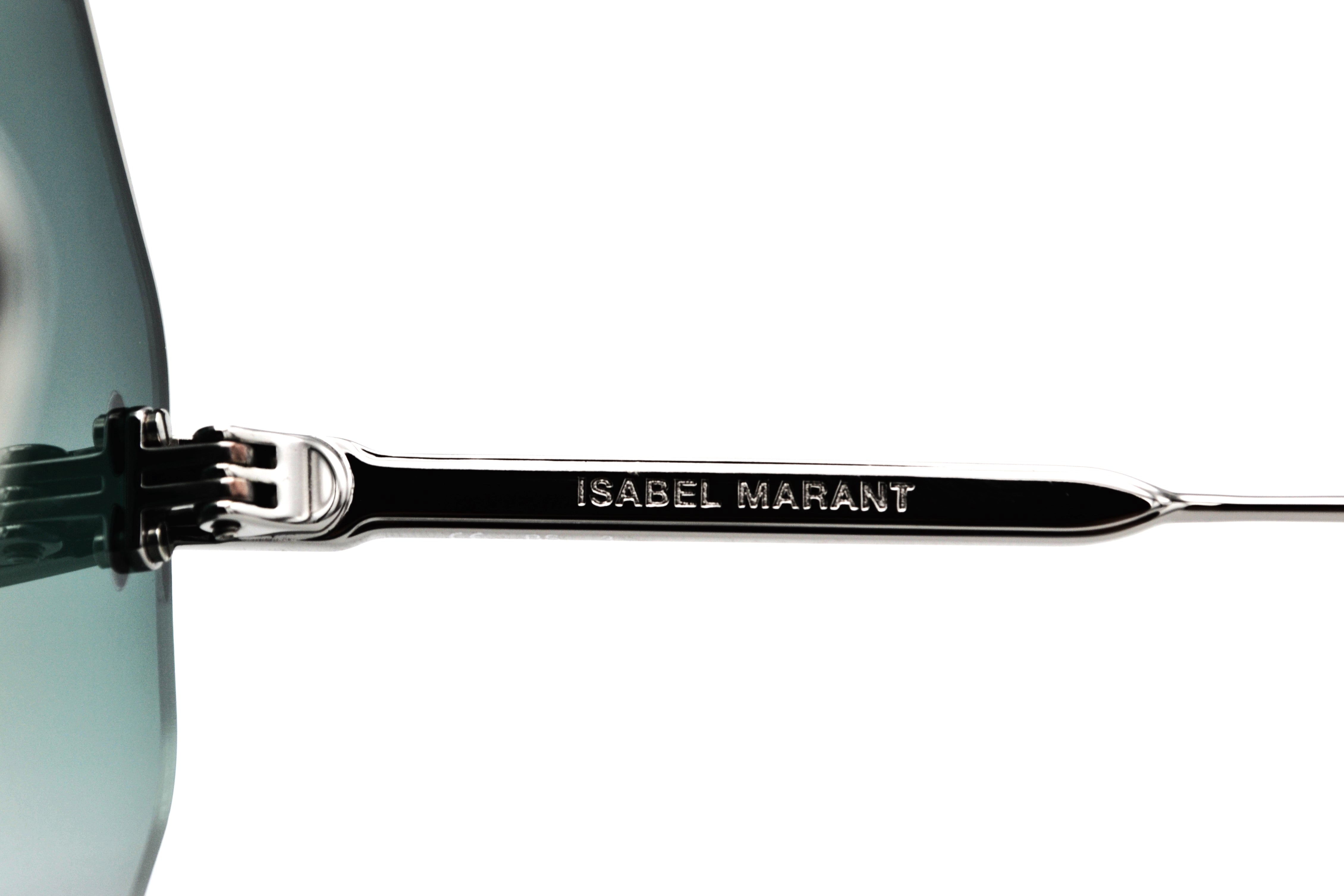 Isabel Marant Women's Silver Octagonal Sunglasses