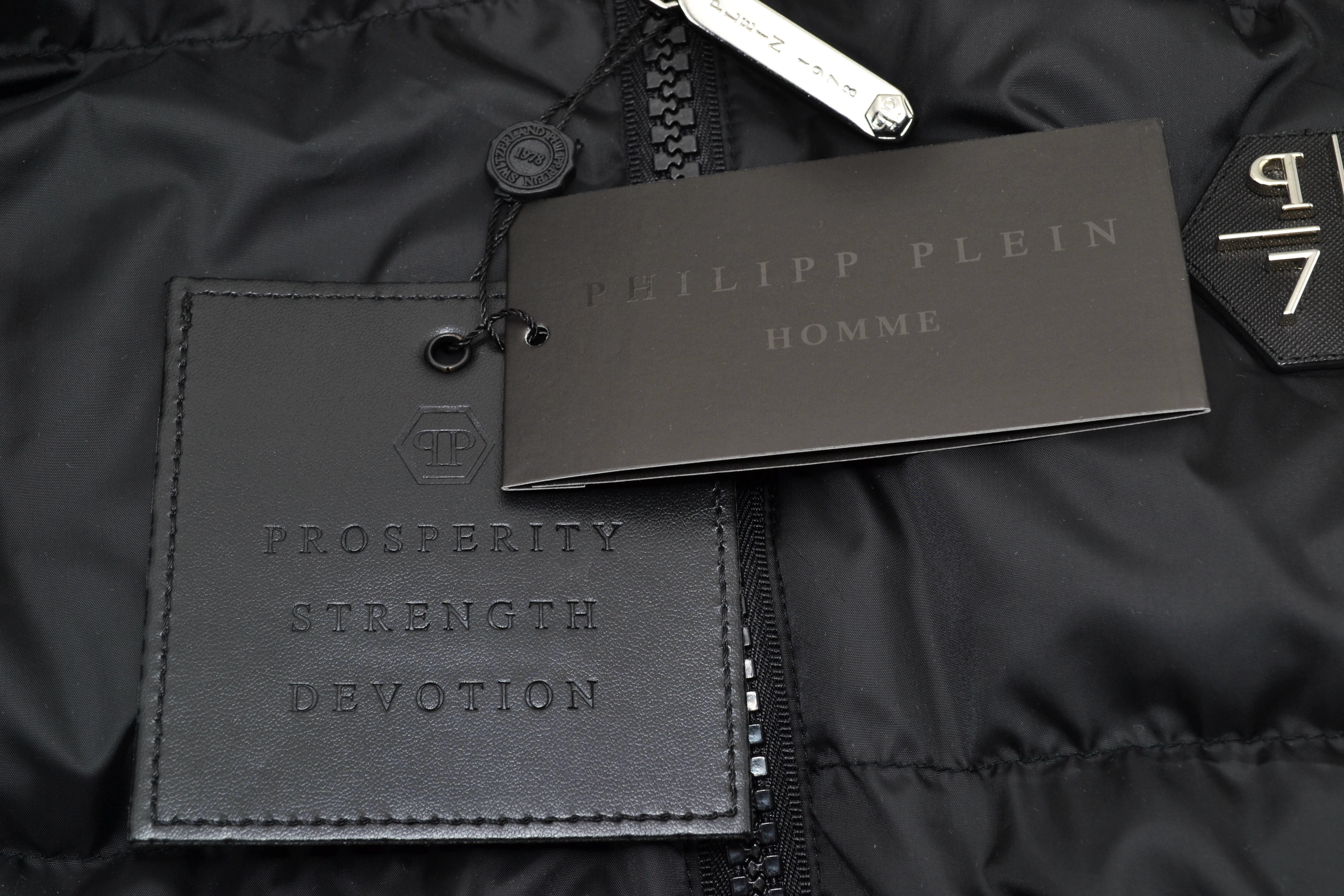 Philipp Plein Chaqueta acolchada de plumas para hombre