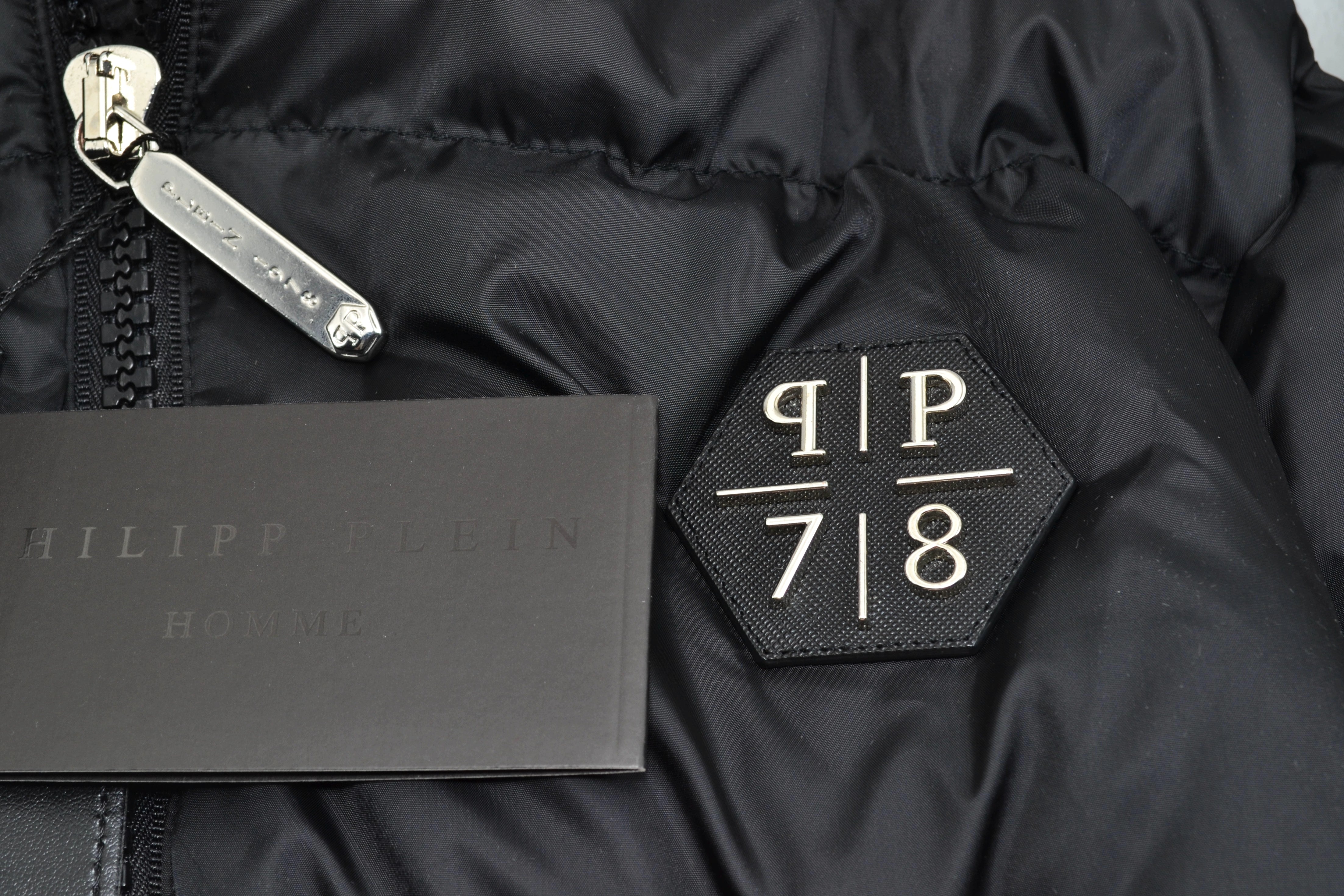 Philipp Plein Chaqueta acolchada de plumas para hombre
