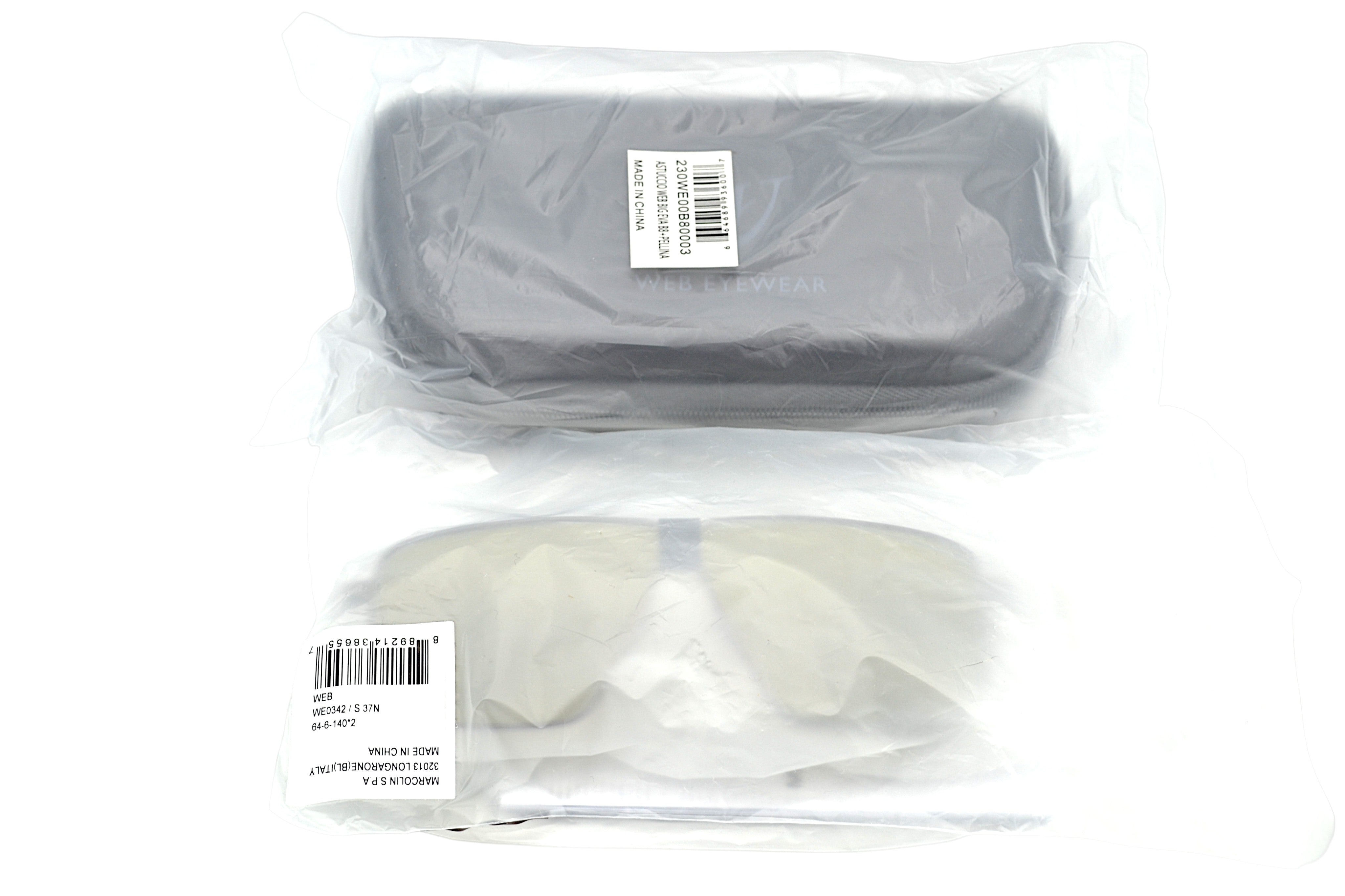 Gafas de sol Web Eyewear TITANIUM WE342 37N - Modelo rectangular diseño de titanio para hombre