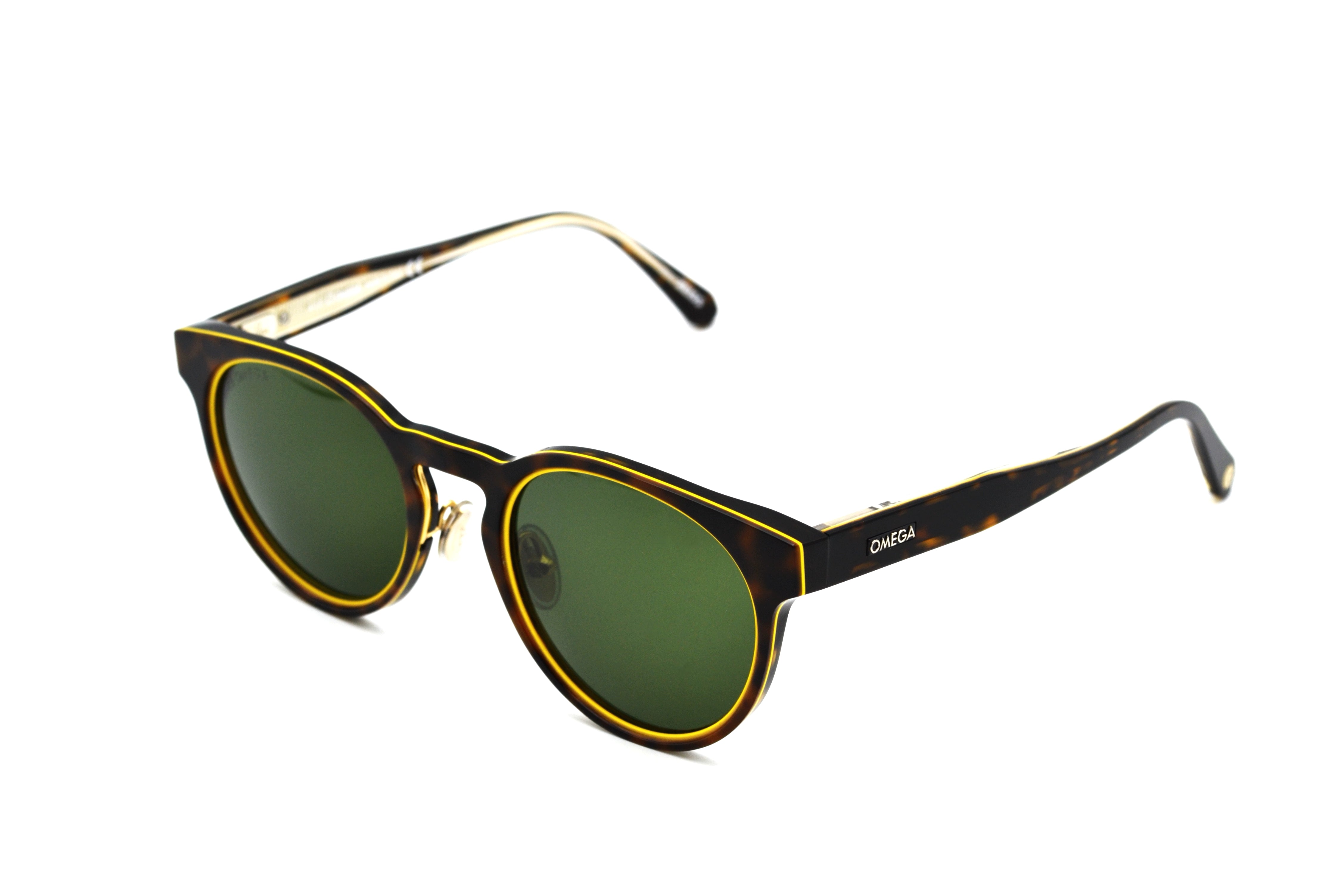 Omega Ω OM0020H 52N Sunglasses - Rectangular Design in Eco-Friendly Acetate