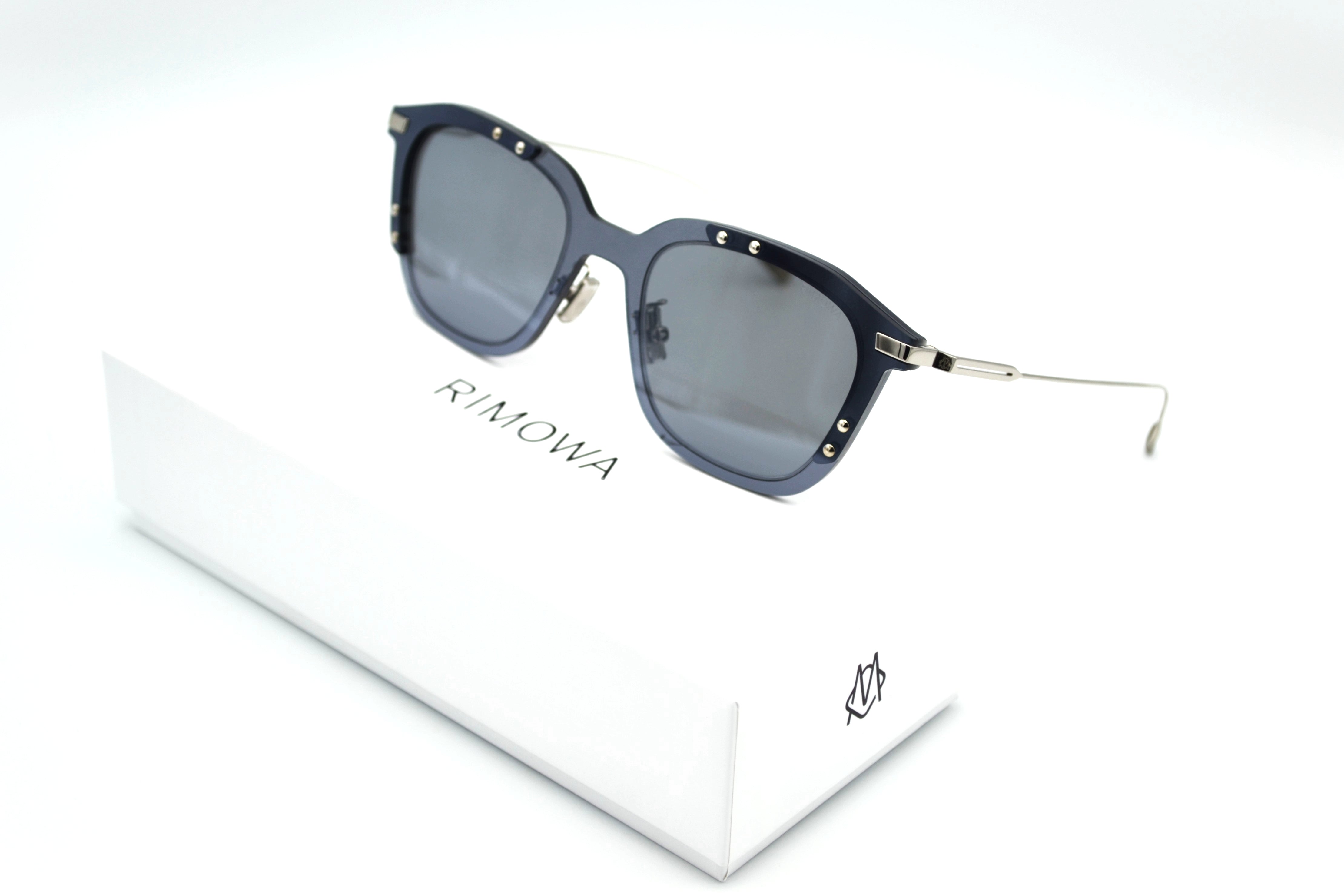 Gafas de sol RIMOWA RW40010U 20C - Diseño de metacrilato gris, para hombre