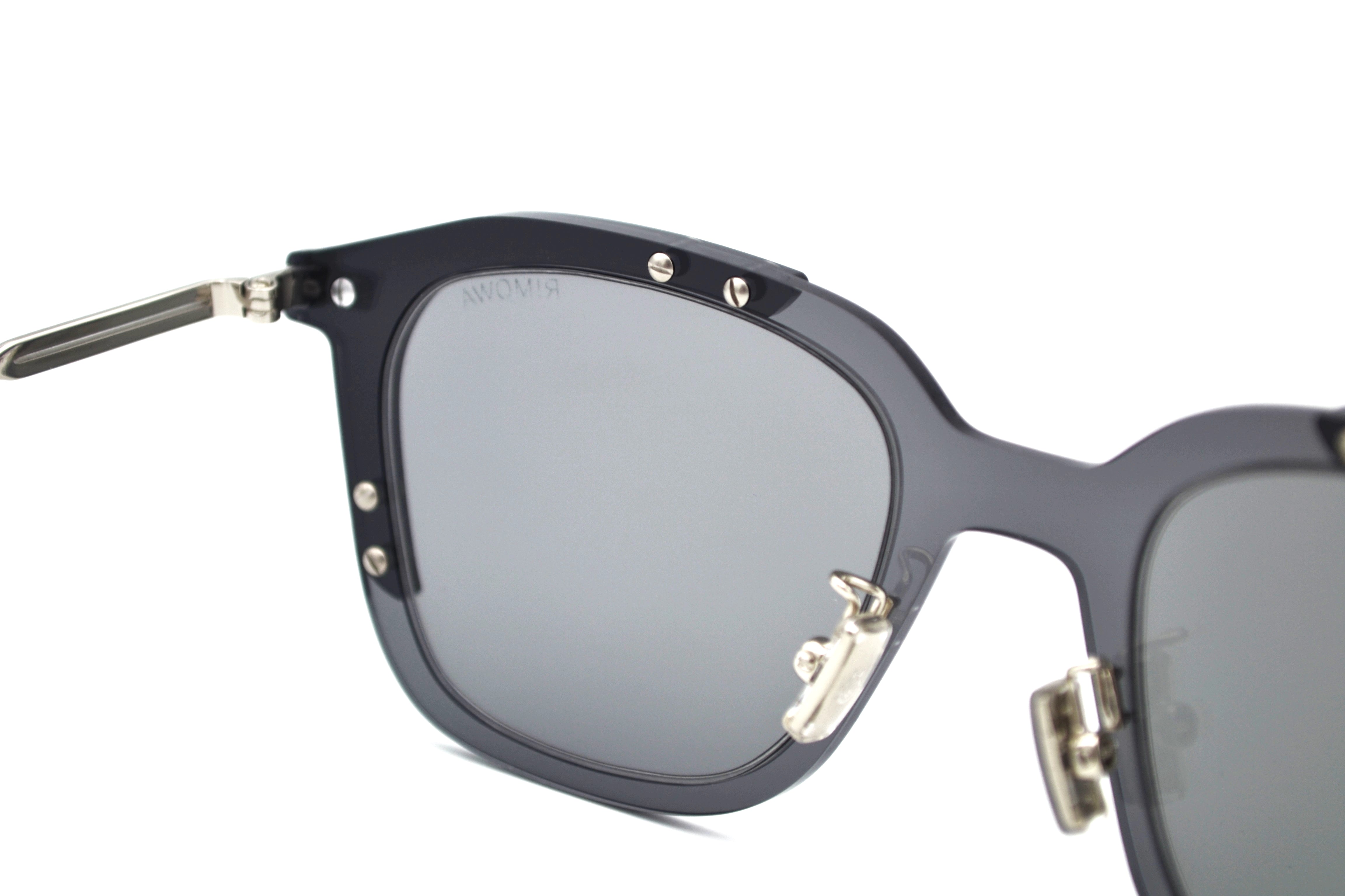 Gafas de sol RIMOWA RW40010U 20C - Diseño de metacrilato gris, para hombre
