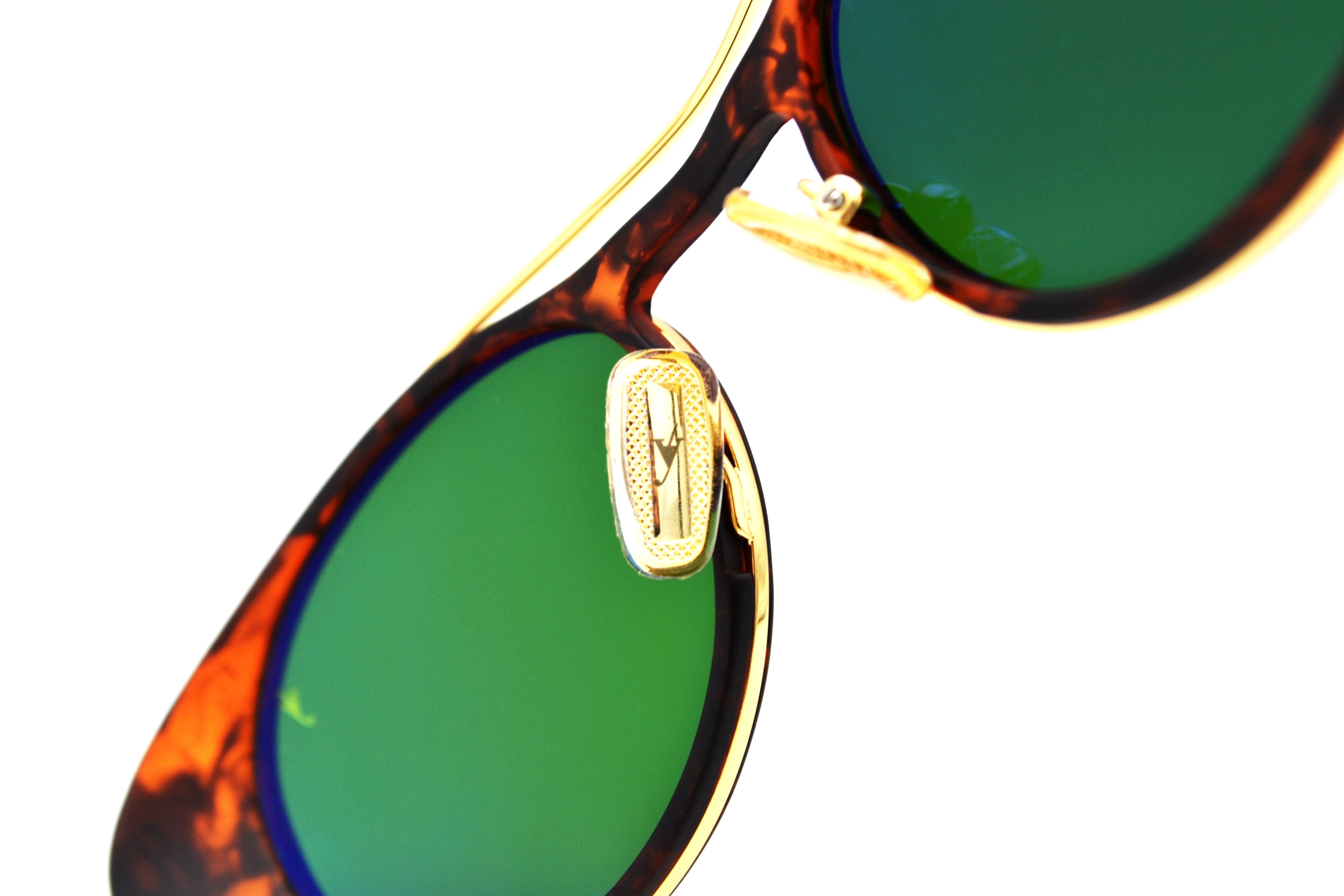 Eyepetizer- HELEN sunglasses, oval design in acetate and gold metal, for women