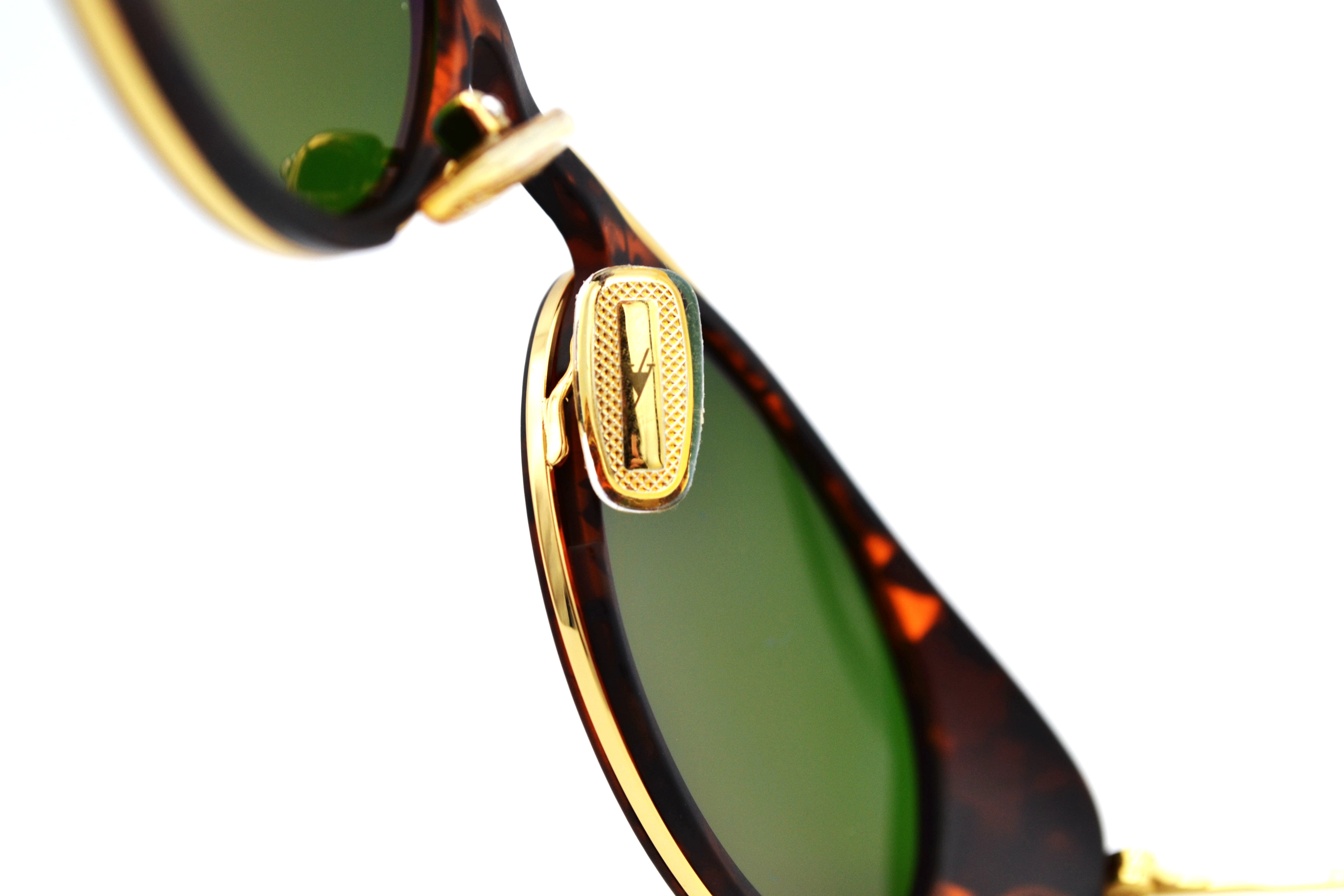 Eyepetizer- HELEN sunglasses, oval design in acetate and gold metal, for women