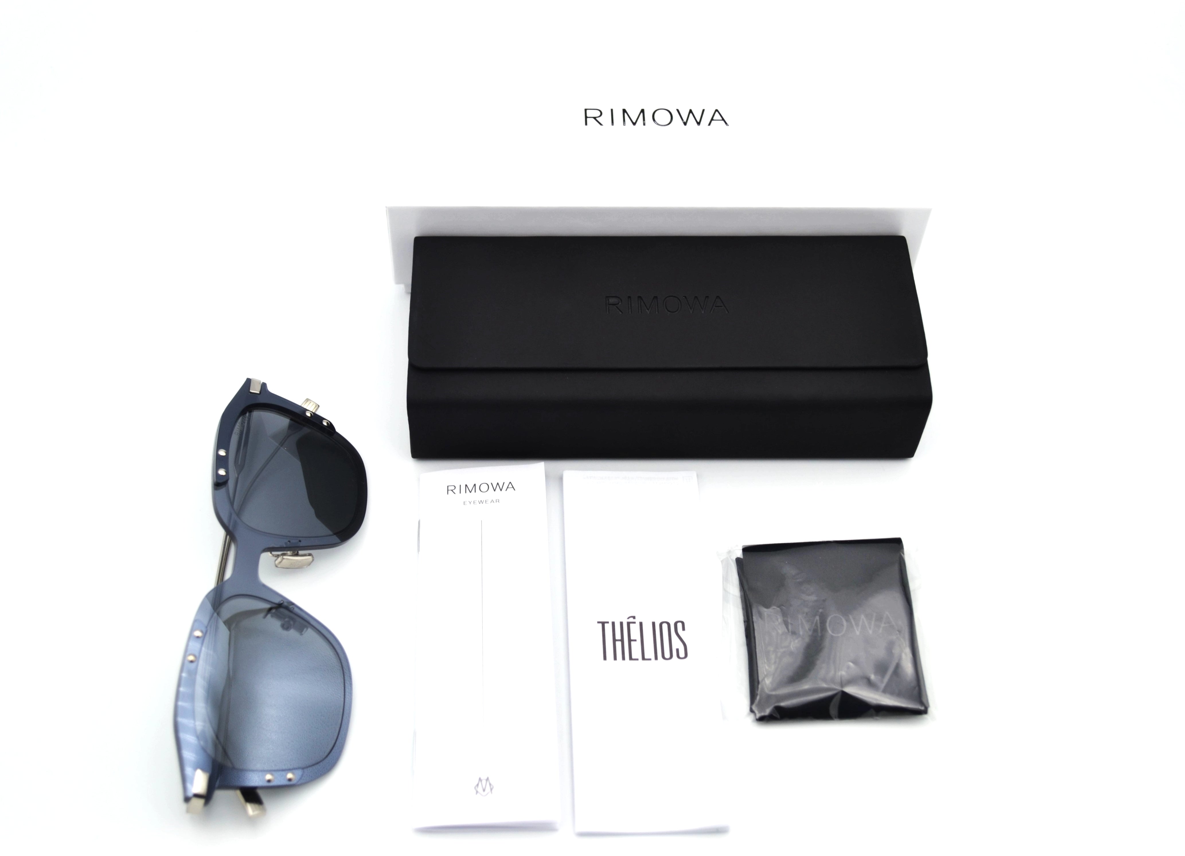 Gafas de sol RIMOWA RW40010U 20C - Diseño de metacrilato gris, para hombre