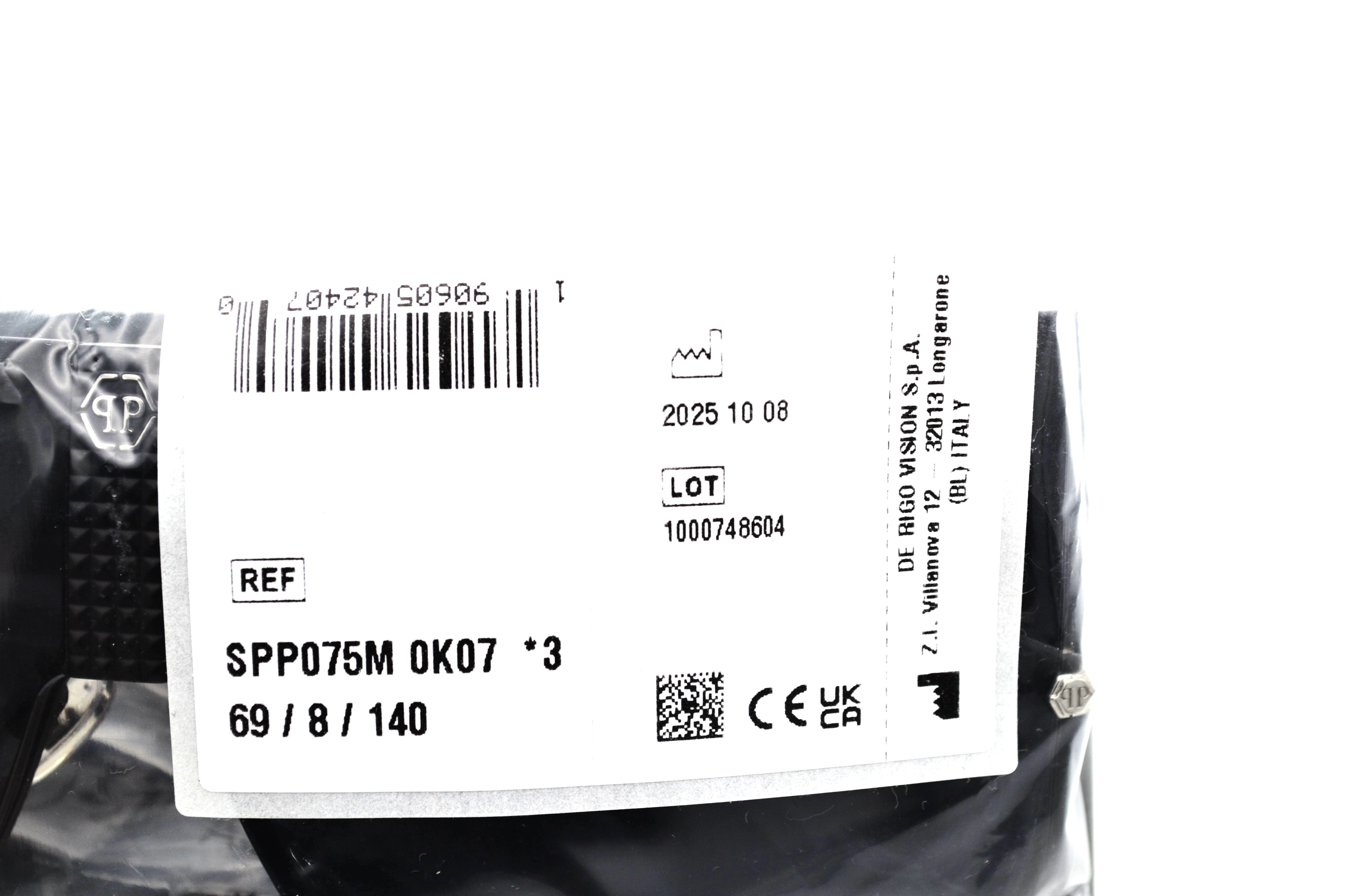 Gafas de sol Philipp Plein - Plein STUD SPP075 Diseño de pantalla con logo, para hombre