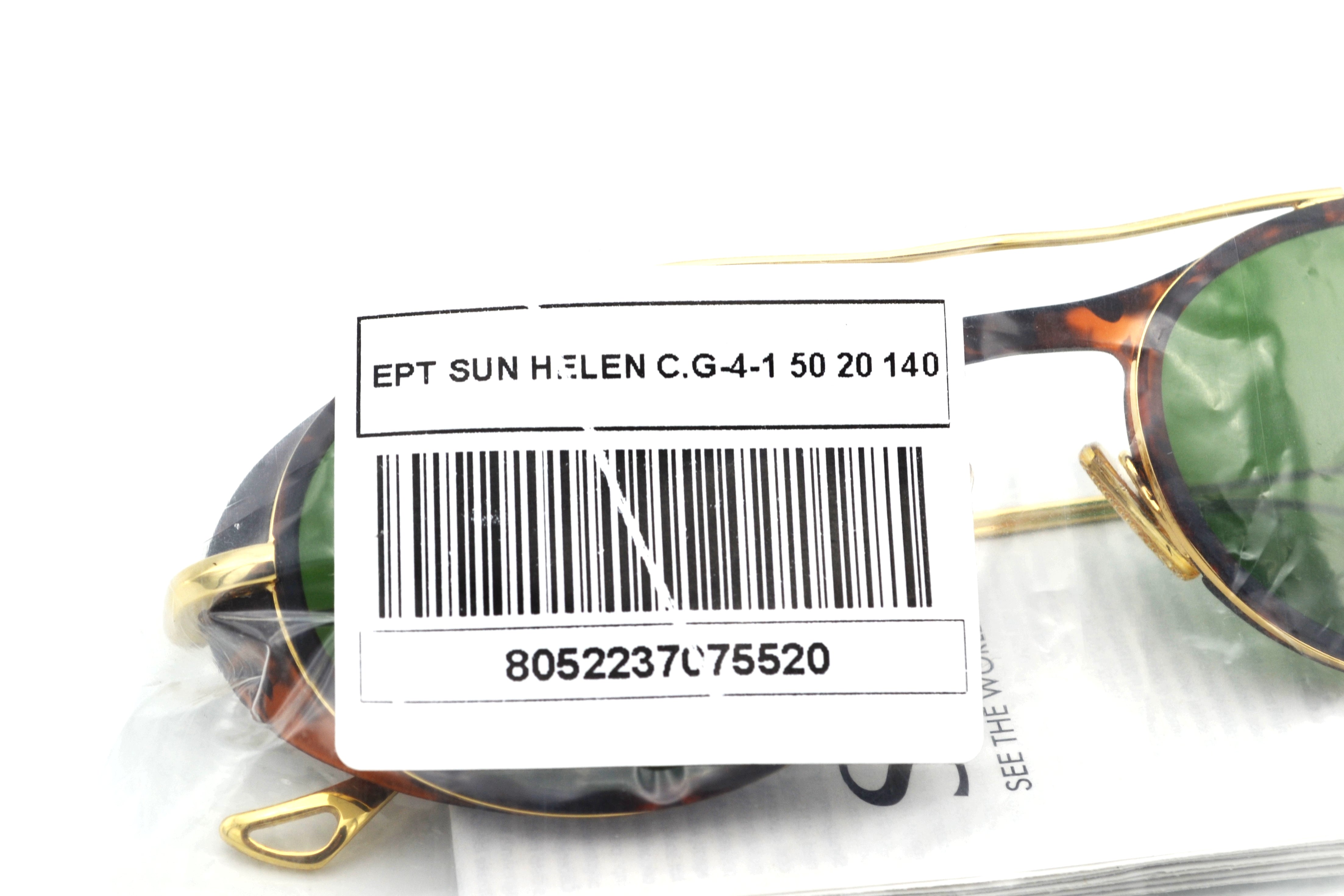 Eyepetizer- HELEN sunglasses, oval design in acetate and gold metal, for women