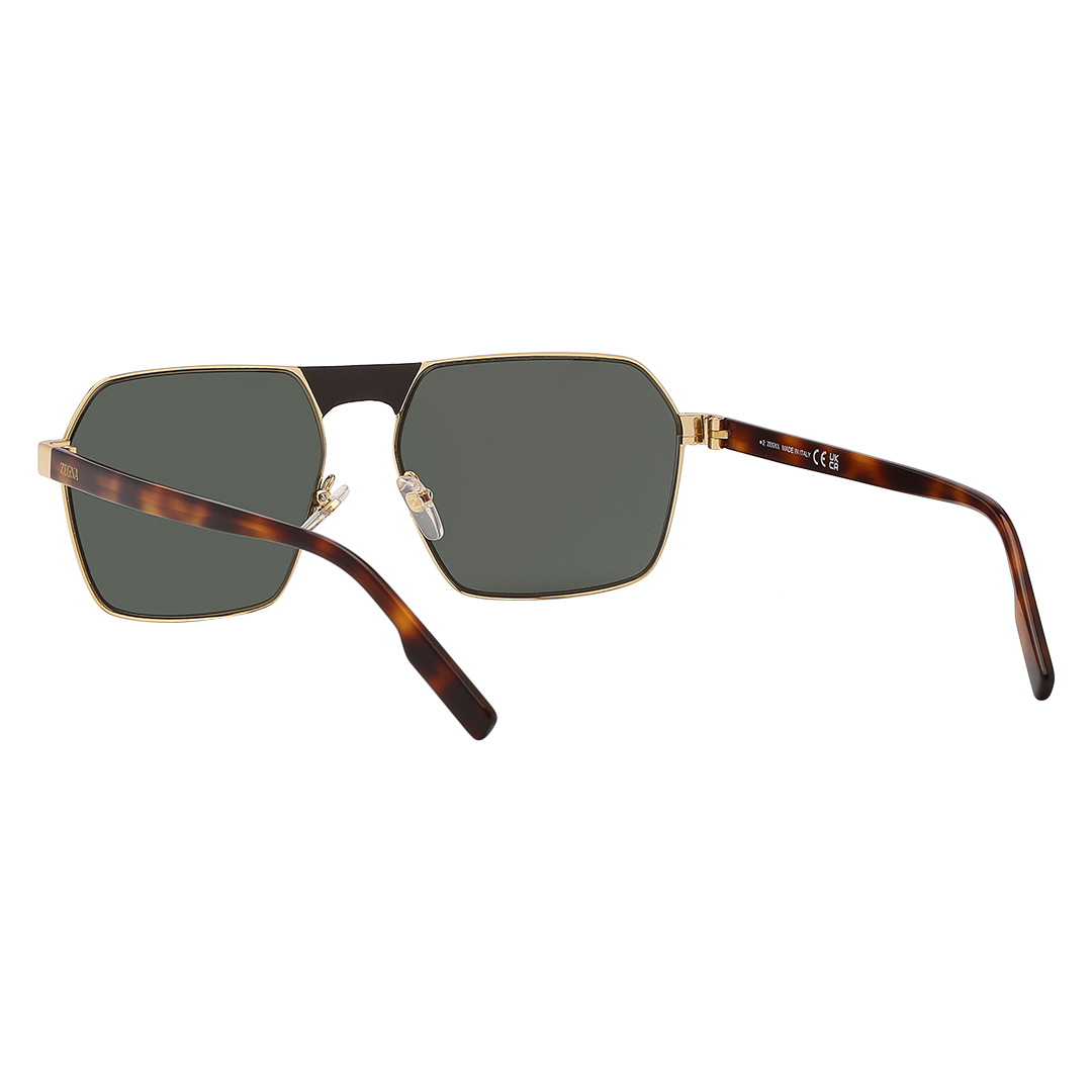 Ermenegildo Zegna Gafas de sol EZ0210 30N - Diseño de metal y acetato para hombre