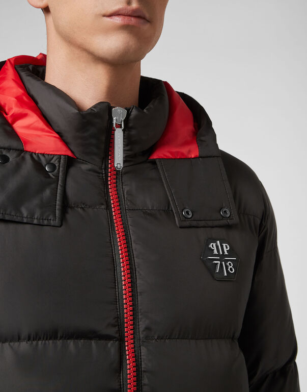 Philipp Plein Chaqueta acolchada de plumas para hombre