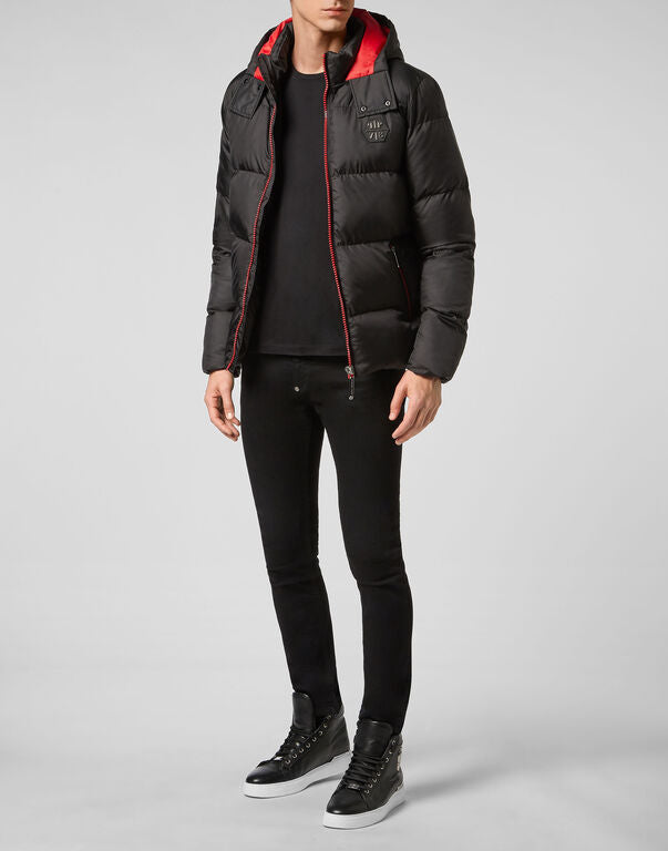 Philipp Plein Chaqueta acolchada de plumas para hombre