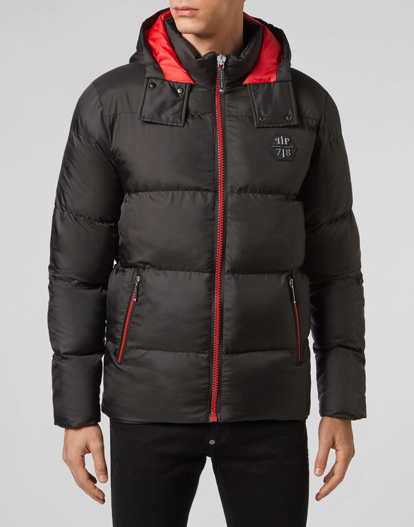 Philipp Plein Chaqueta acolchada de plumas para hombre