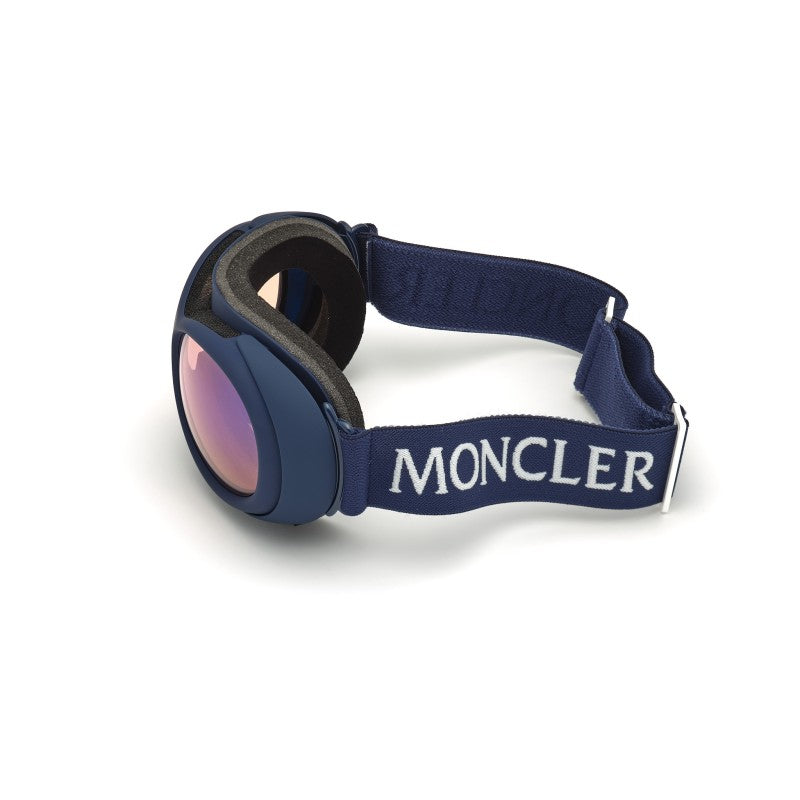 Gafas de sol Moncler, Moncler Goggle ML0130 91X 89 color azul unisex