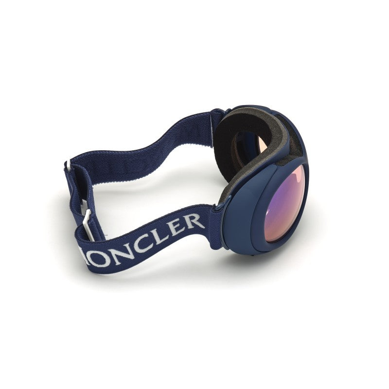 Gafas de sol Moncler, Moncler Goggle ML0130 91X 89 color azul unisex