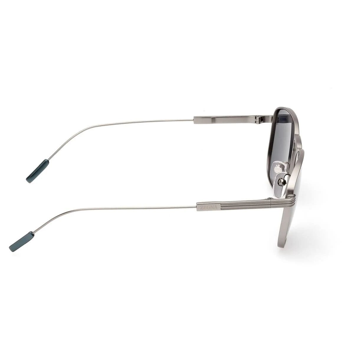 Ermenegildo Zegna Gafas de sol EZ0209 14V - Diseño de metal plateado para hombre