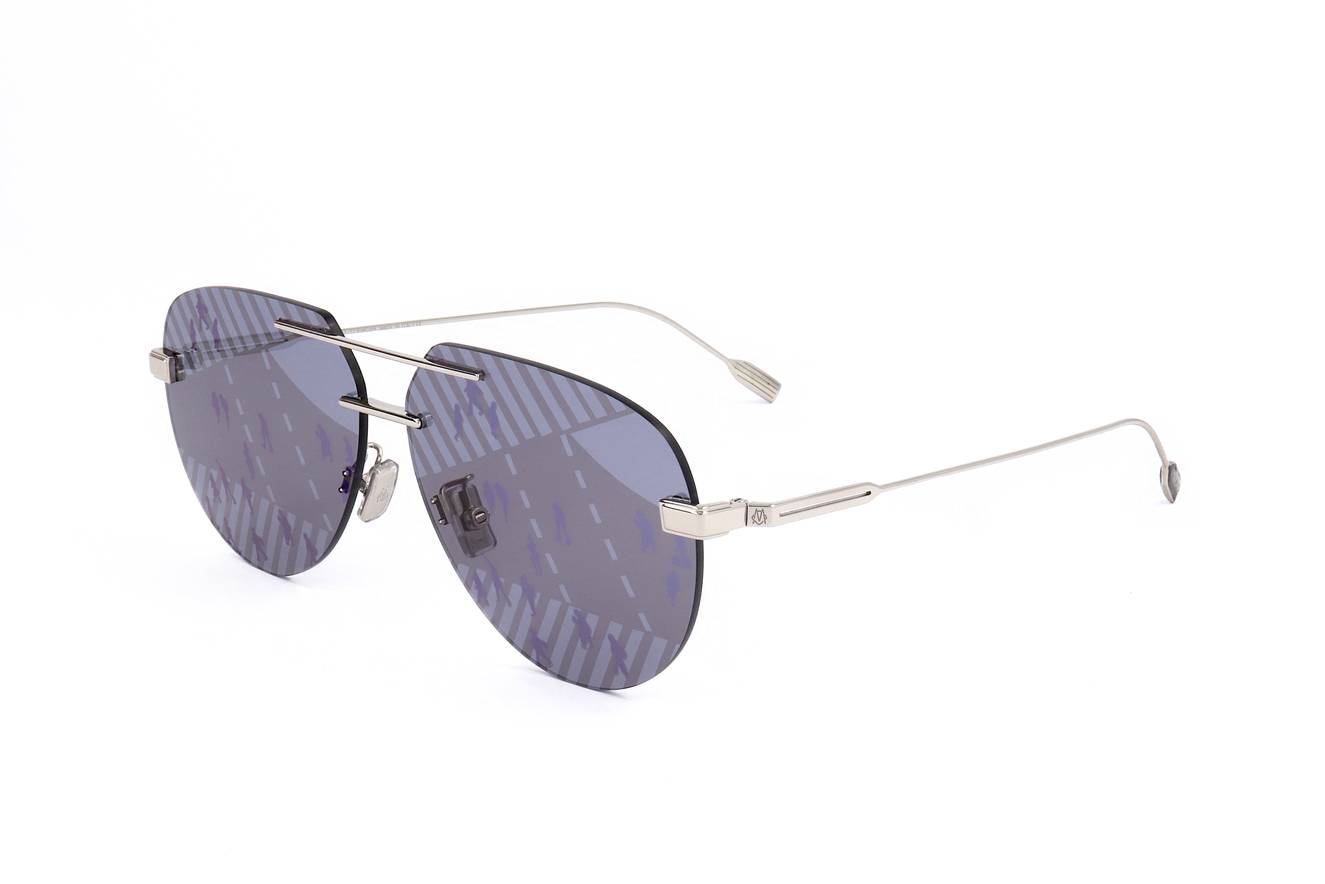 Gafas de sol RIMOWA RW40011U 16C - Diseño urbano de aviador, con varillas de acero inoxidable, para hombre