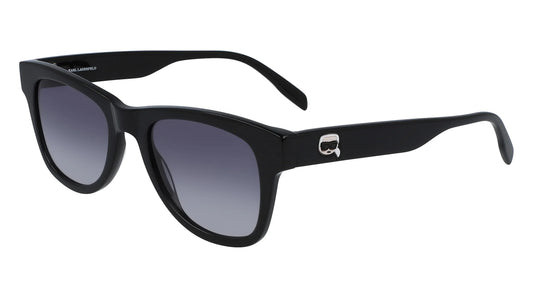 Karl Lagerfeld KL6006 001 Sunglasses - Black Acetate Design