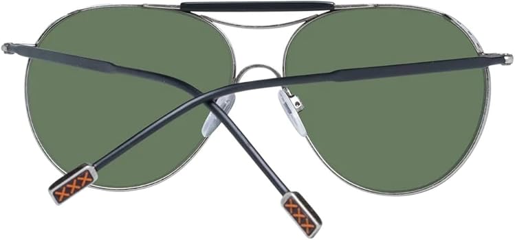 Gafas de sol Ermenegildo Zegna - COUTURE XXX - ZC0021 13N - Diseño de aviador para hombre