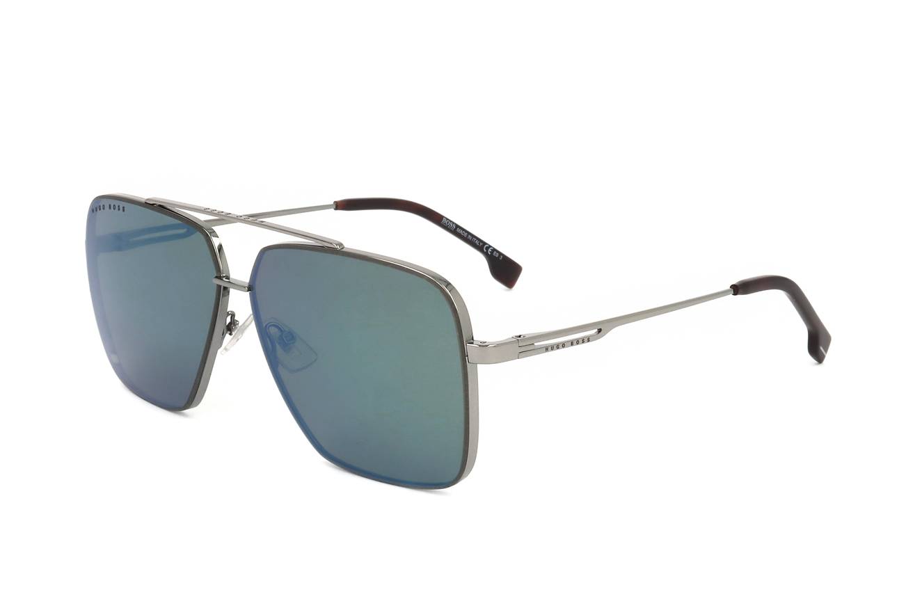 Hugo Boss 1325/S 31Z Sunglasses - Made in Italy, Rectangular Metal Design for Men