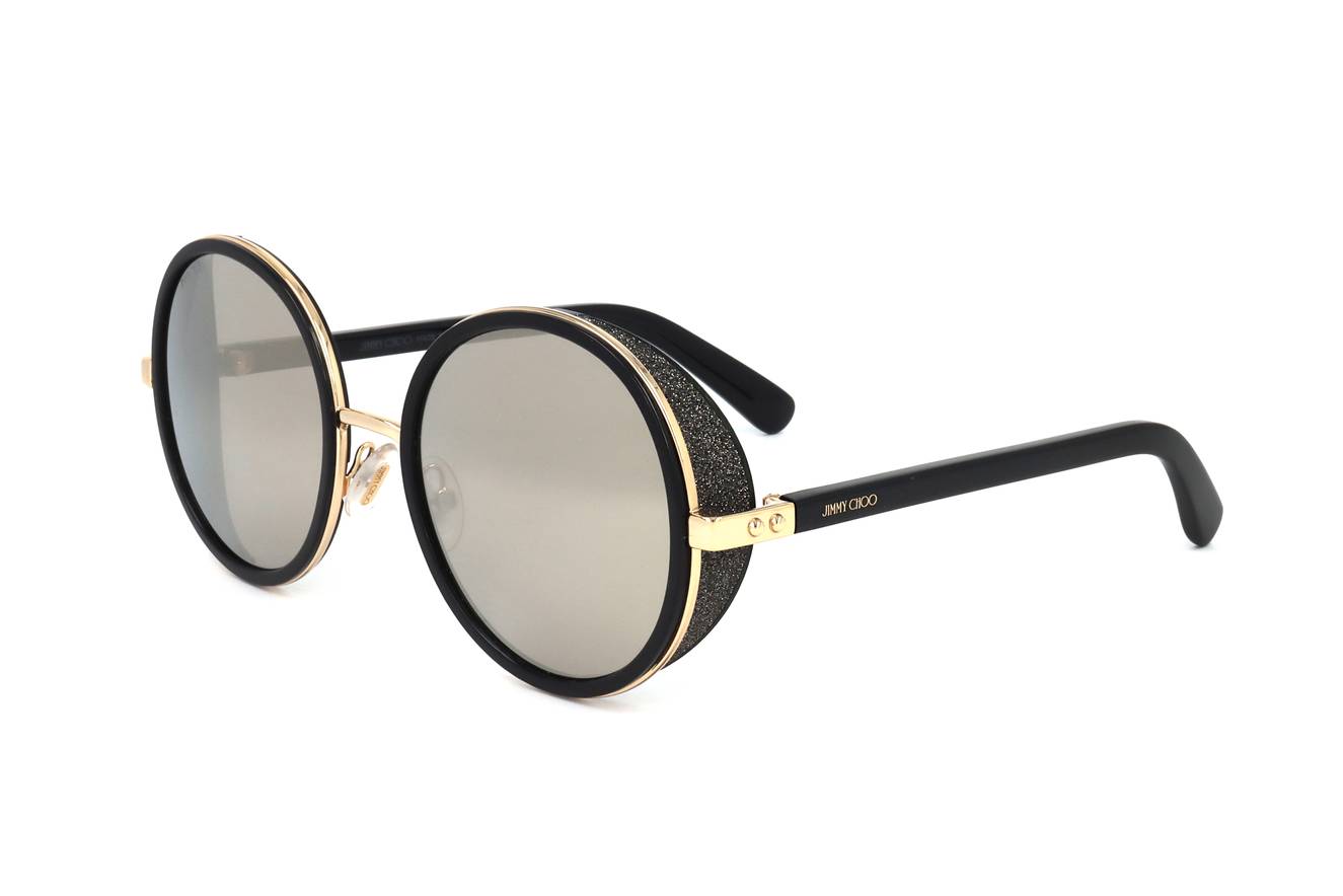 Jimmy Choo ANDIE J7QM3 Sunglasses - Acetate and gold metal design, for women