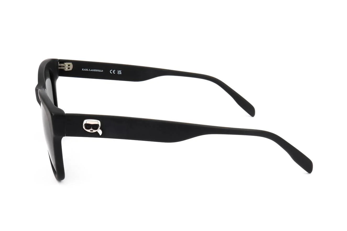 Karl Lagerfeld KL6006 001 Sunglasses - Black Acetate Design