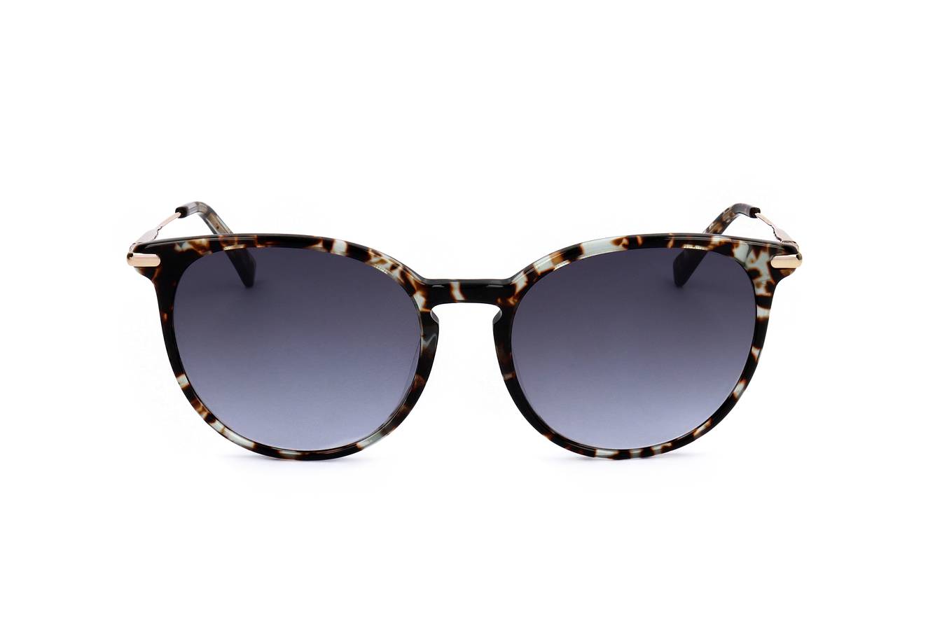 Gafas de sol Longchamp LO646S 227 - Diseño de acetato y metal dorado para mujer