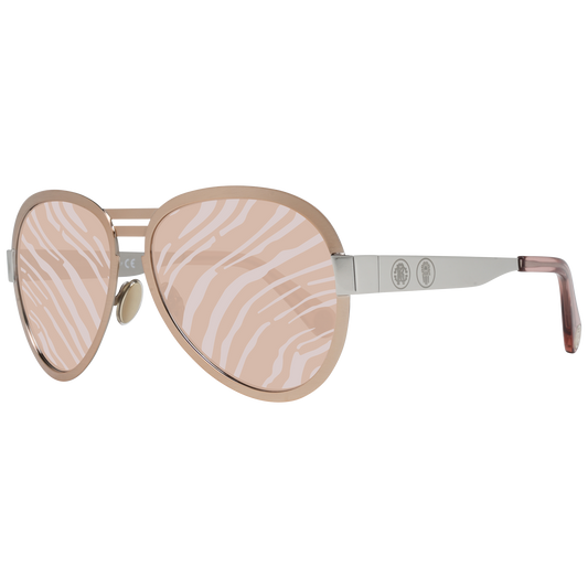 Gafas de sol Roberto Cavalli RC1133S 33G - Diseño de aviador de metal plateado para mujer